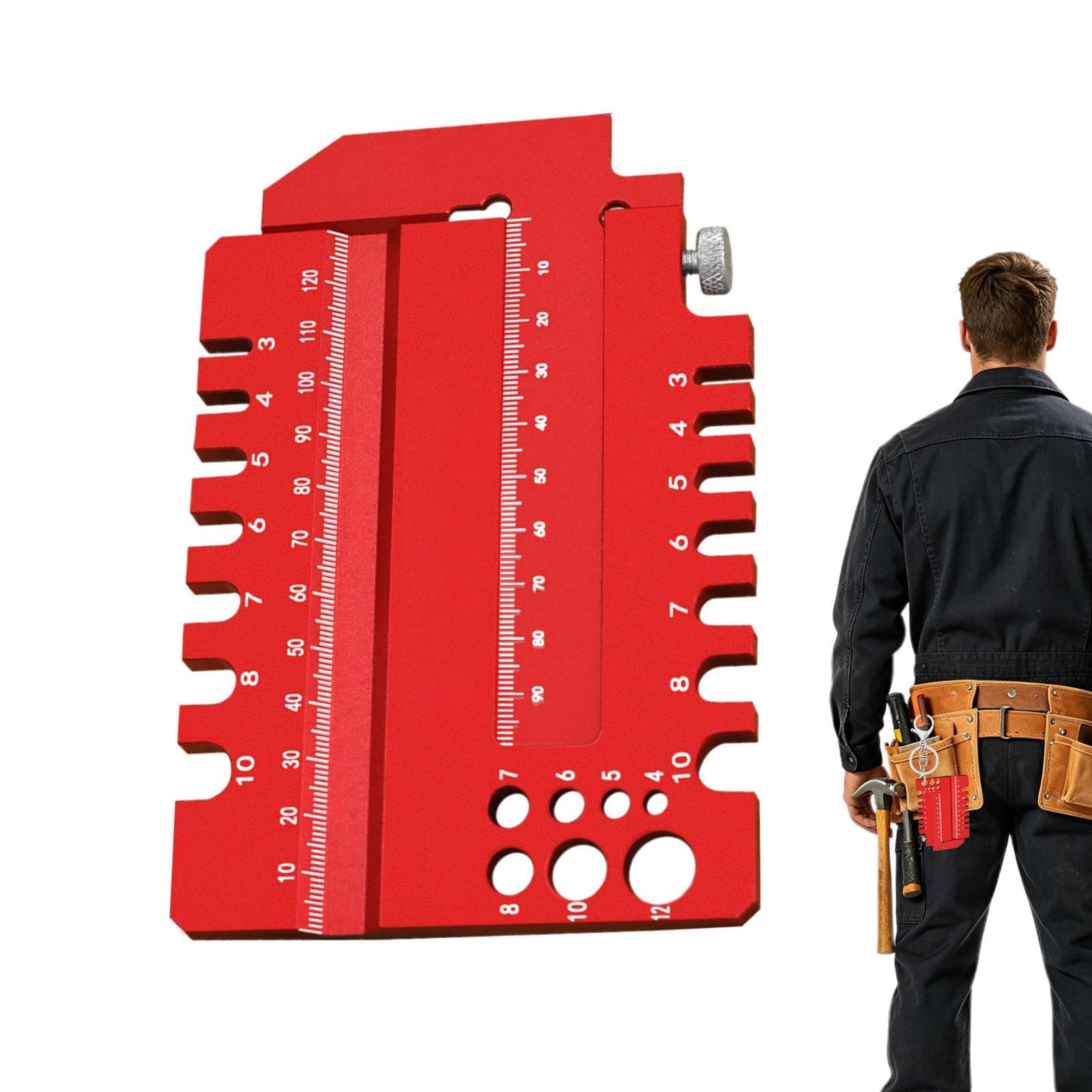 Outils de mesure pour menuiserie et projets bois au garage - 8