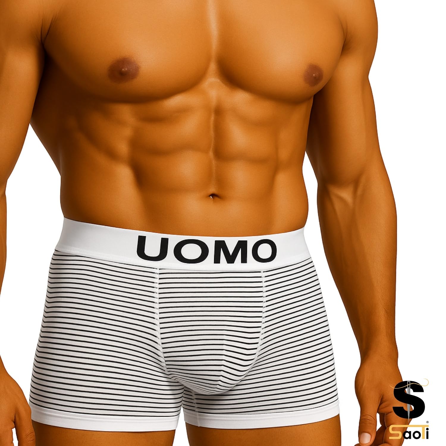 Lot de 12 boxers en microfibre pour homme, sans coutures, doux et confortables, colorés et modernes.