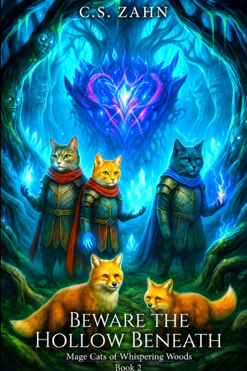 Mage Cats of Whispering Woods, Book 2: Beware The Hollow Beneath
