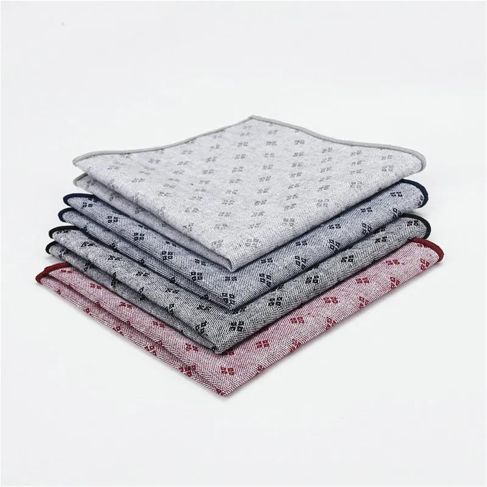 Fazzoletti 4 pezzi di cotone abiti classici fazzoletto da taschino 25 cm * fazzoletti uomo pois asciugamano petto sposa
