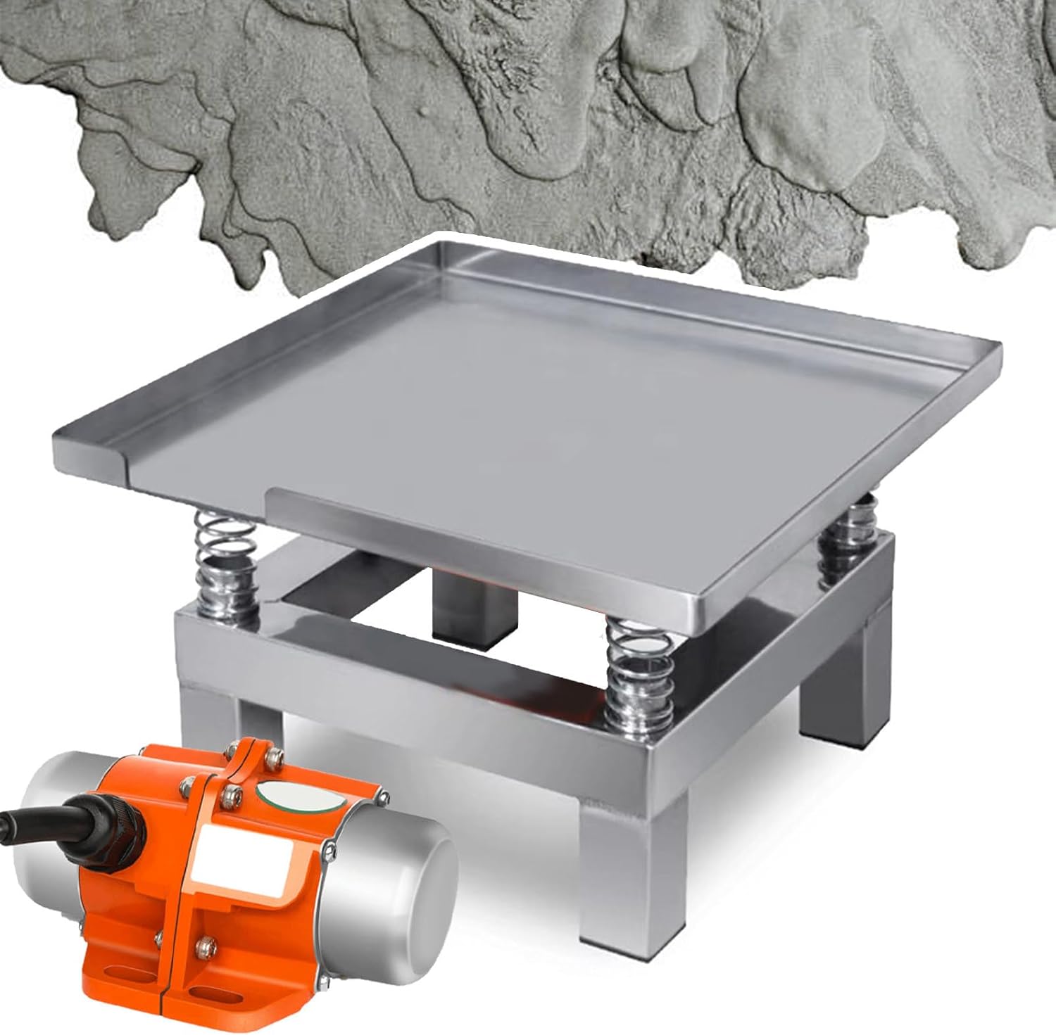 Concrete Vibrating Table|Vibration Test Bench|Benchtop Vibration Tester|Precipitate Shaker|Electric Vibration Platform|for Remove Bubbles/Shake The Precipitate (35 * 35cm)