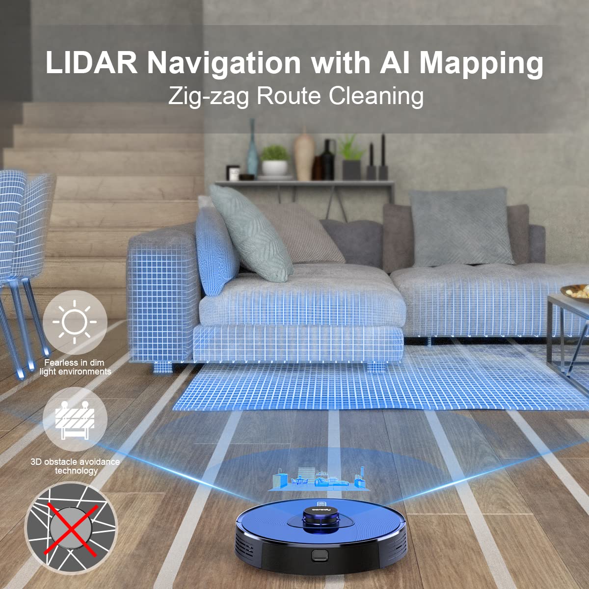 Buy Coredy L900X Robot Vacuum with SelfEmptying Station, Up to 60 Days