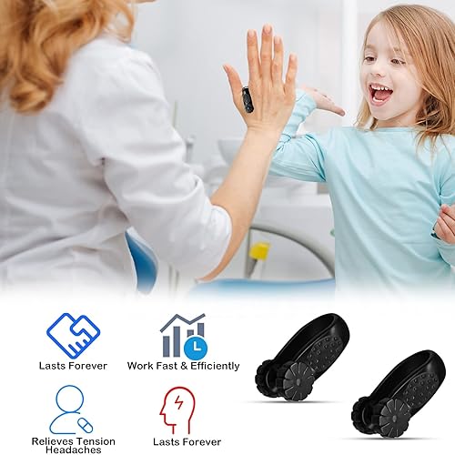 Miniatura 2 de 2 clips de punto de presión de migraña, clip de mano de acupresión para aliviar el dolor de cabeza, clip de mano de acupresión, clips de punto de