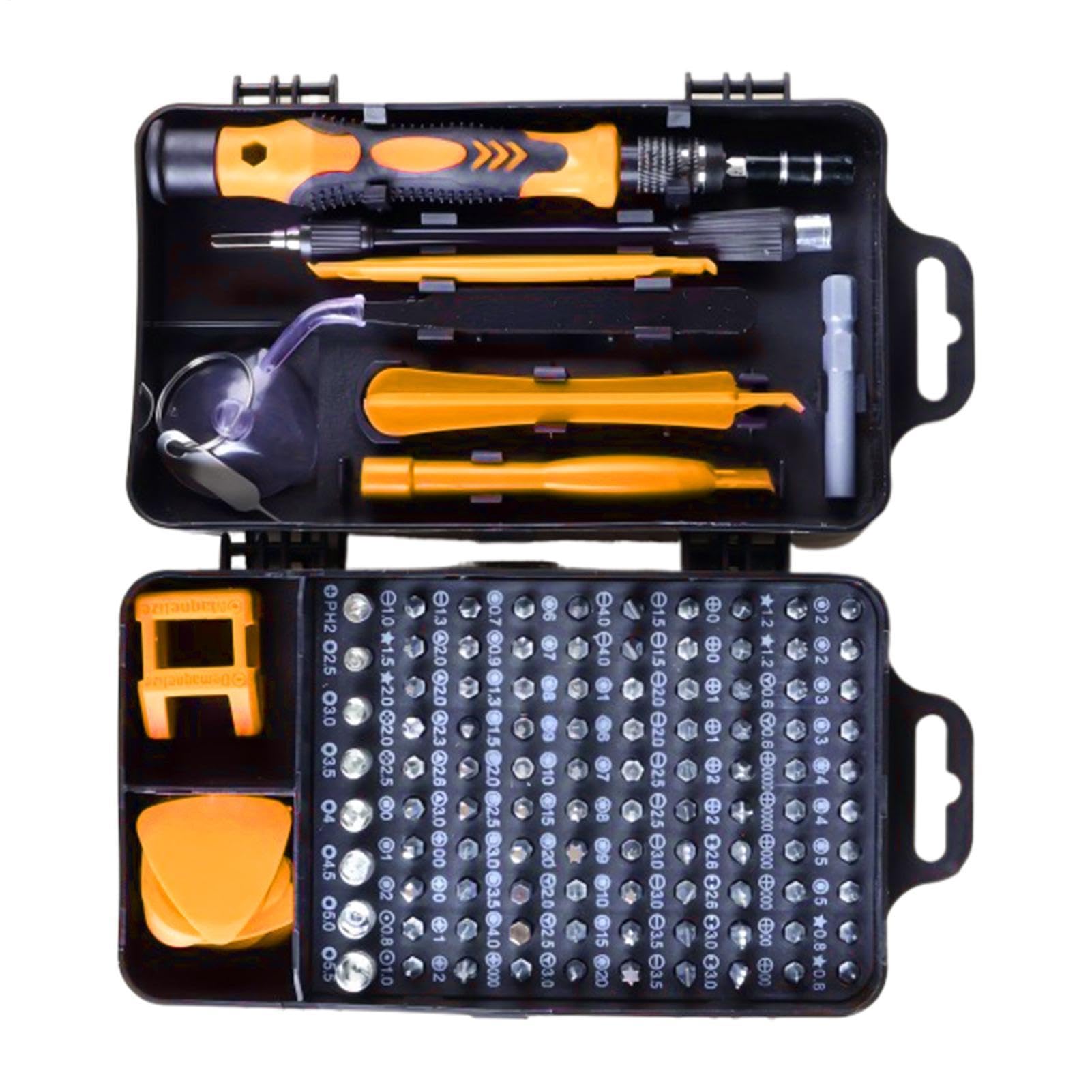 Kit de tournevis pour lunettes et montres : votre set 115 en 1 pour l'atelier maison
