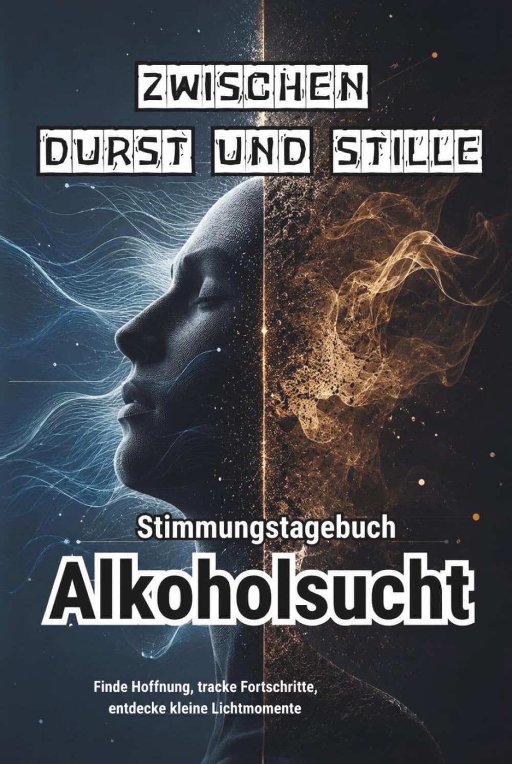 ZWISCHEN DURST UND STILLE – Stimmungstagebuch für Menschen mit Alkoholabhängigkeit - Journal: Selbsthilfe Impulskontrolle Reflexionen Tracker Tagebuch Alkoholsucht