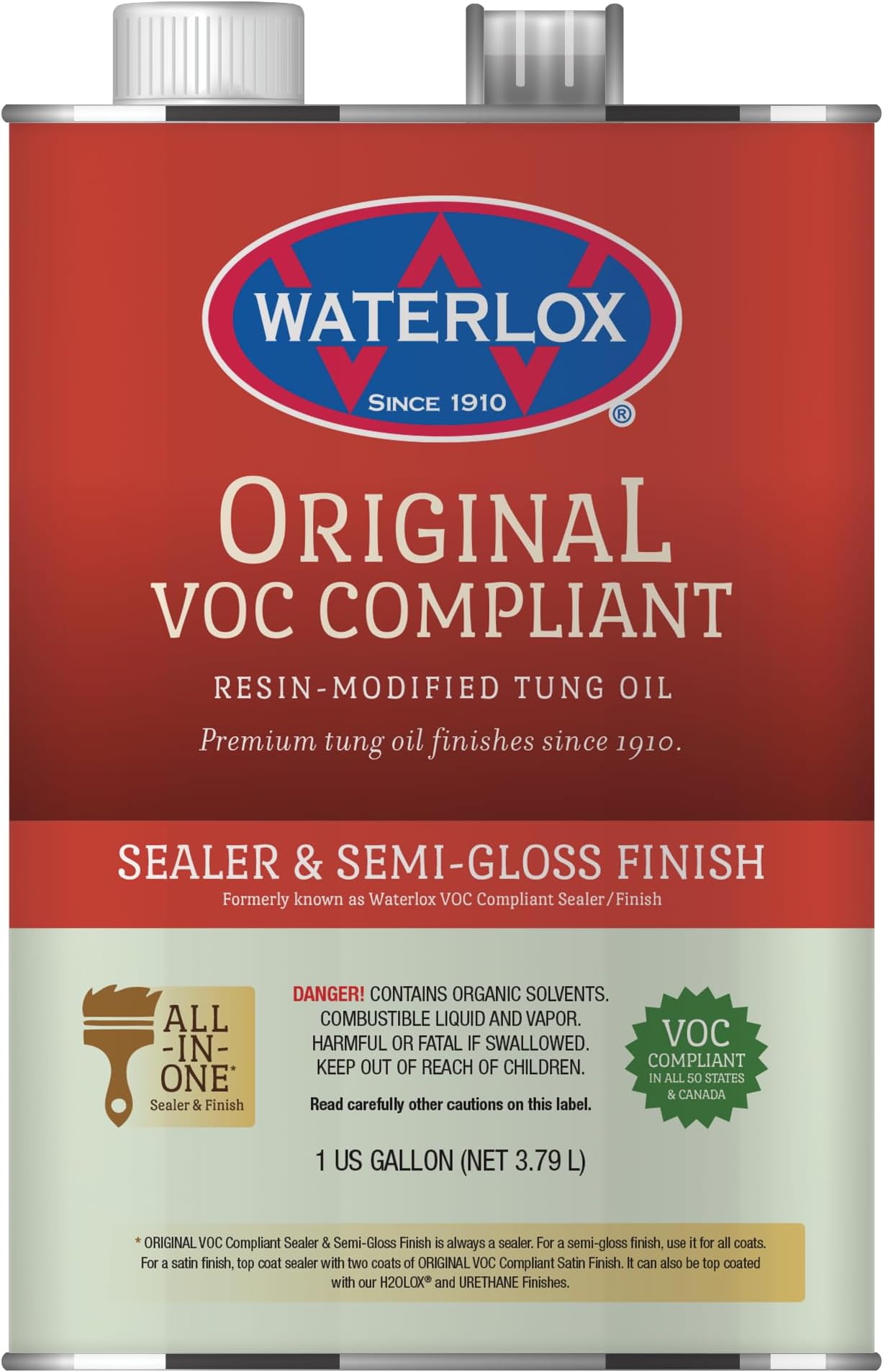 1239540 6038-GL sealant/Finish, Clear, Gallon