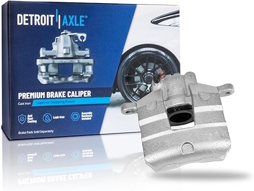 Miniatura 41 de Detroit Axle - Pinza de freno delantera derecha con soporte de repuesto para Chevrolet Equinox Captiva Sport Pontiac Torrent Saturn Vue Suzuki XL-7
