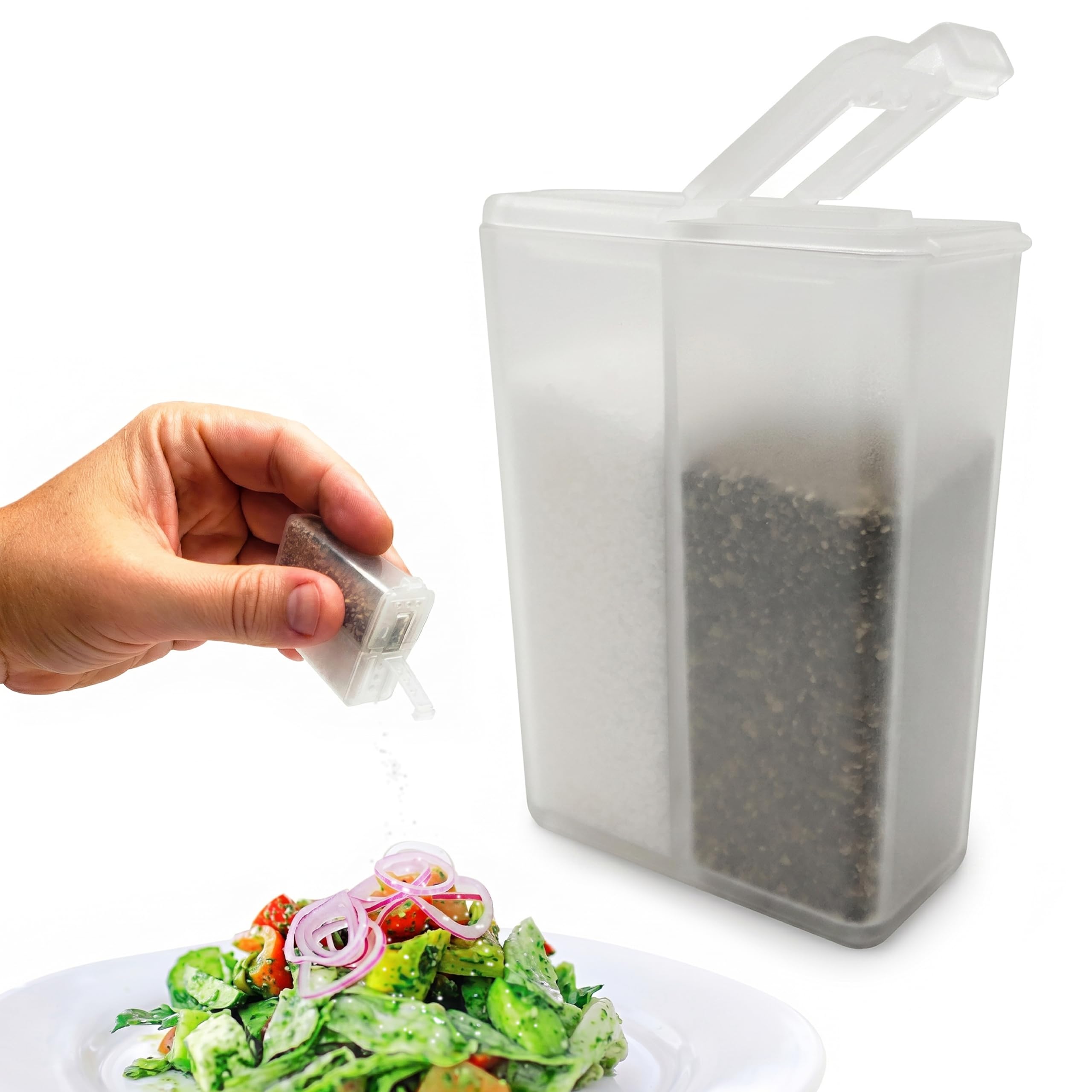 Amazon.com: Travel Salt And Pepper Shakers - Stay Fresh - Mini