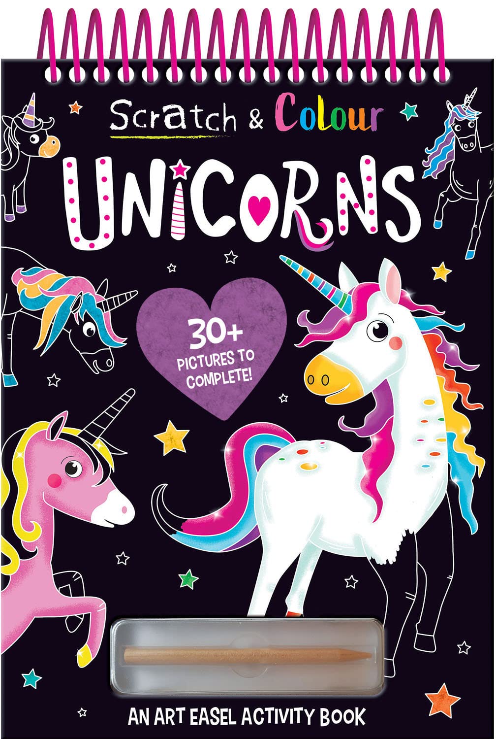 Scratch and Colour Unicorns