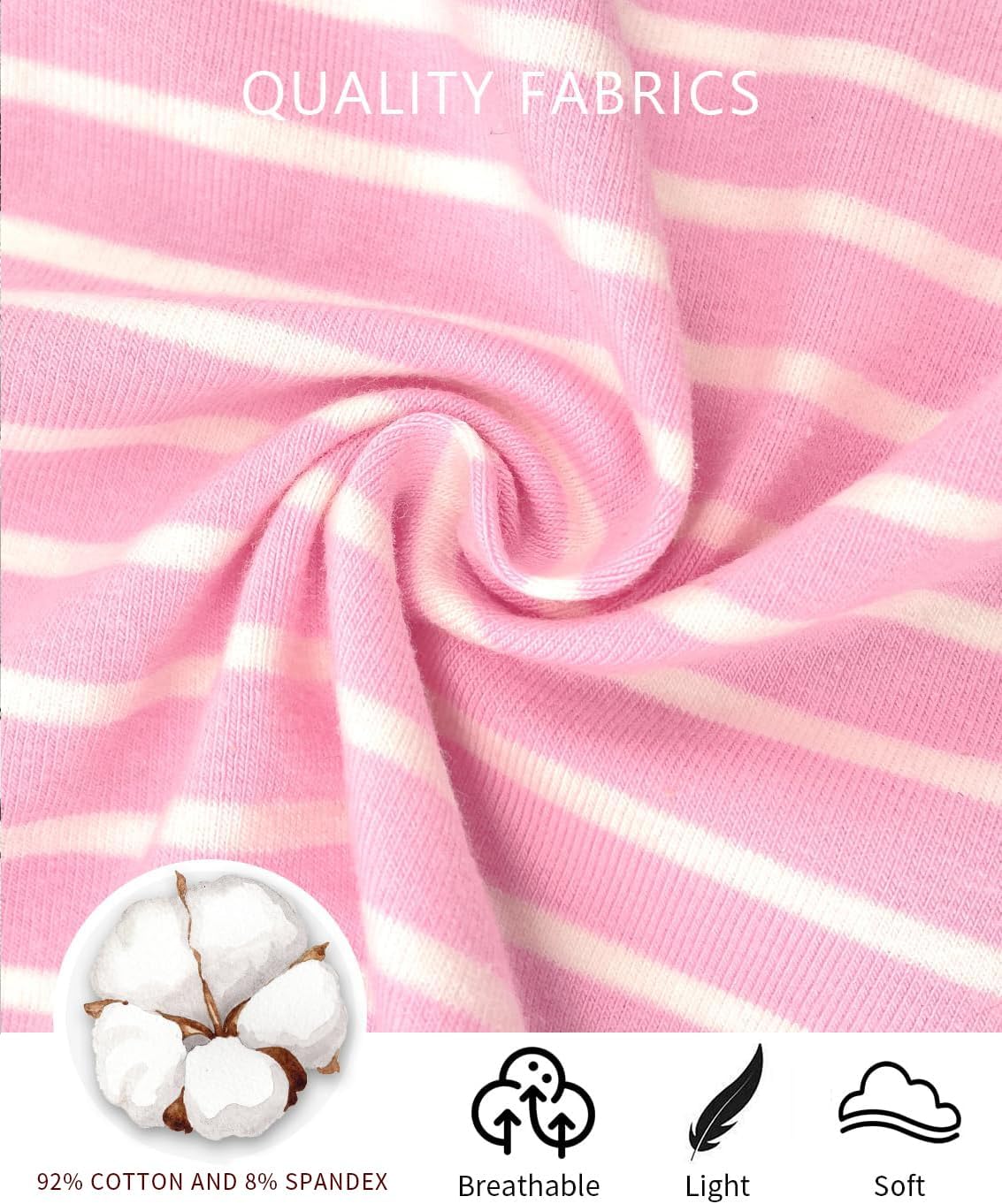 Jimonda Baby Rompers Cotton Baby Boys Baby Girls Short Sleeve Sleepers Pjs Two Way Zipper One-piece Neutral Sleep and Play - Image 4