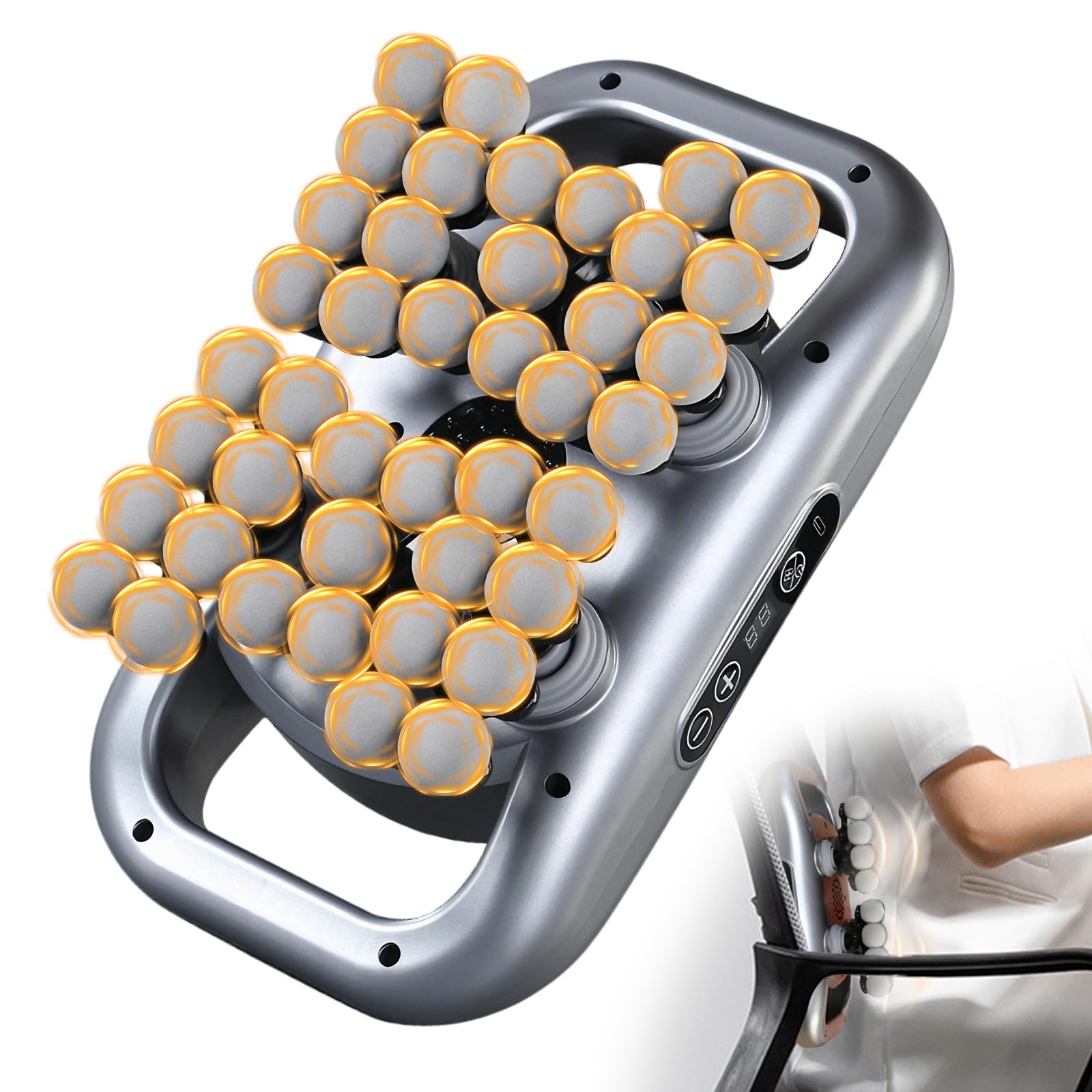Pistolet de Massage Musculaire, 9 Modes, 9 Vitesses, USB-C