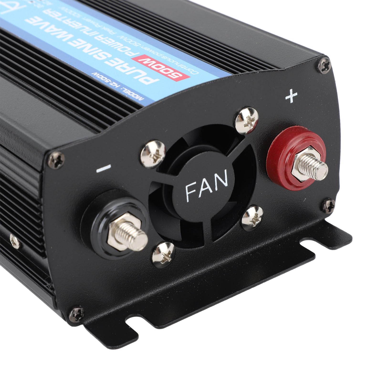 Inversor de Corriente para Coche de 500W, Convertidor de CC de 12V a 110V de CA de Alta Eficiencia de Onda Sinusoidal Pura para Vehículos Recreativos, Barcos y Herramientas Eléctricas