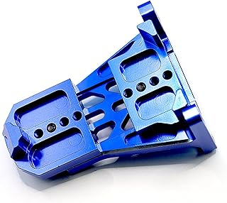 Mesimsple Alloy X maxx Rear Motor Mounts 7760 for 1/5 X-Maxx 6S & Xmaxx 8S & 1/6 XRT 8S Truck Upgrades Blue
