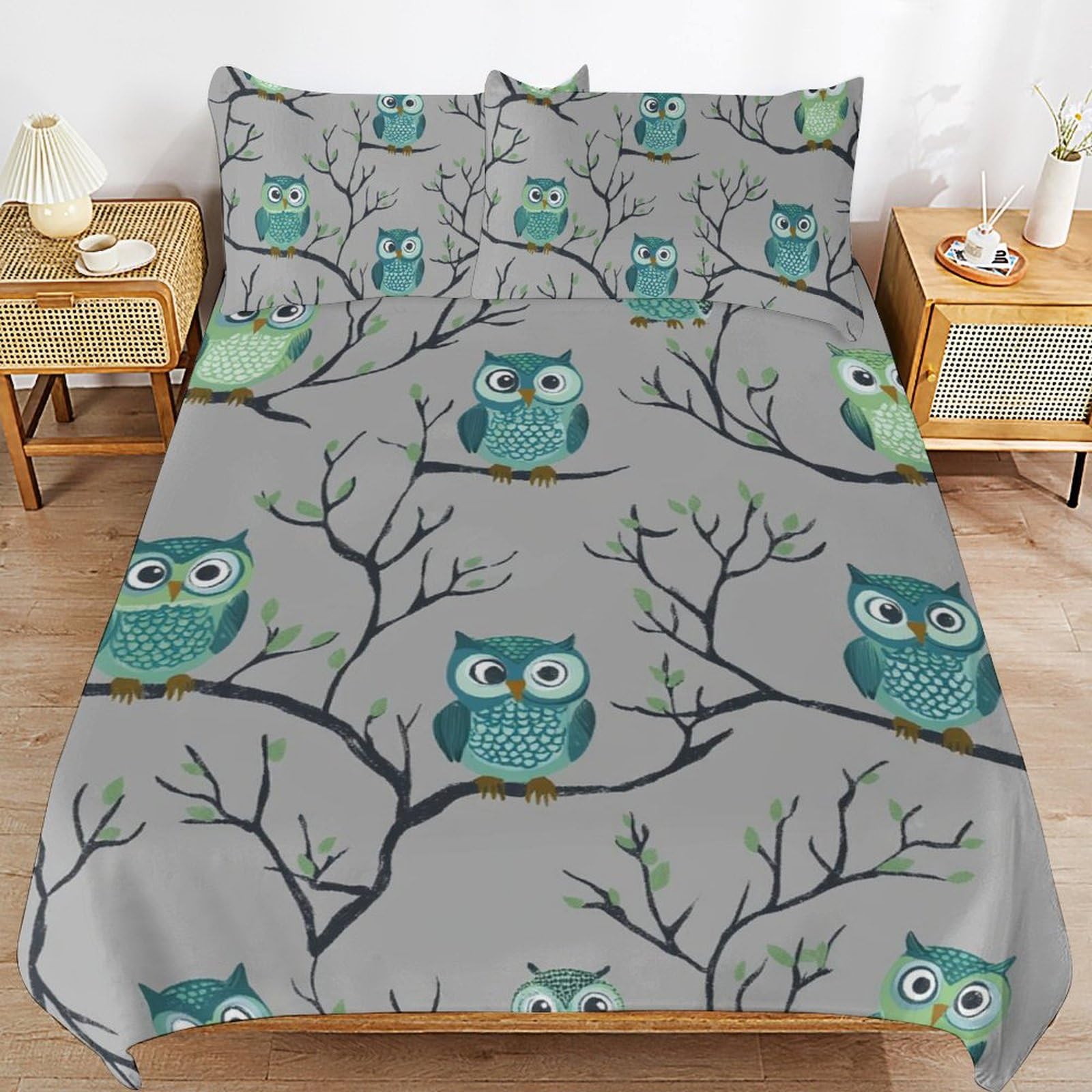 Housse de couette 80 x 80 cm motif animaux pour décorer la chambre enfant