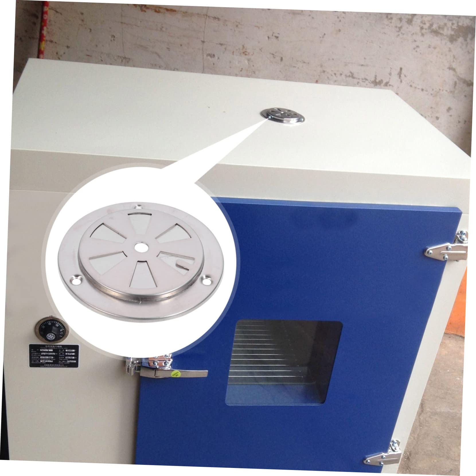 Uonlytech 3 Juegos Ventilación Del Horno Rejilla Ventilacion Rejillas Para Ventilacion Orificio De Disipación De Calor Ventilación De La Rejilla Del Conducto Repuesto Silver 2 Piezas * 3