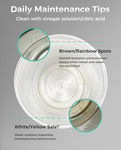 Miniatura 9 de Humidificadores de niebla cálida y saludable para dormitorio, humidificador de acero inoxidable de 100 onzas, fácil de limpiar, humidificador de