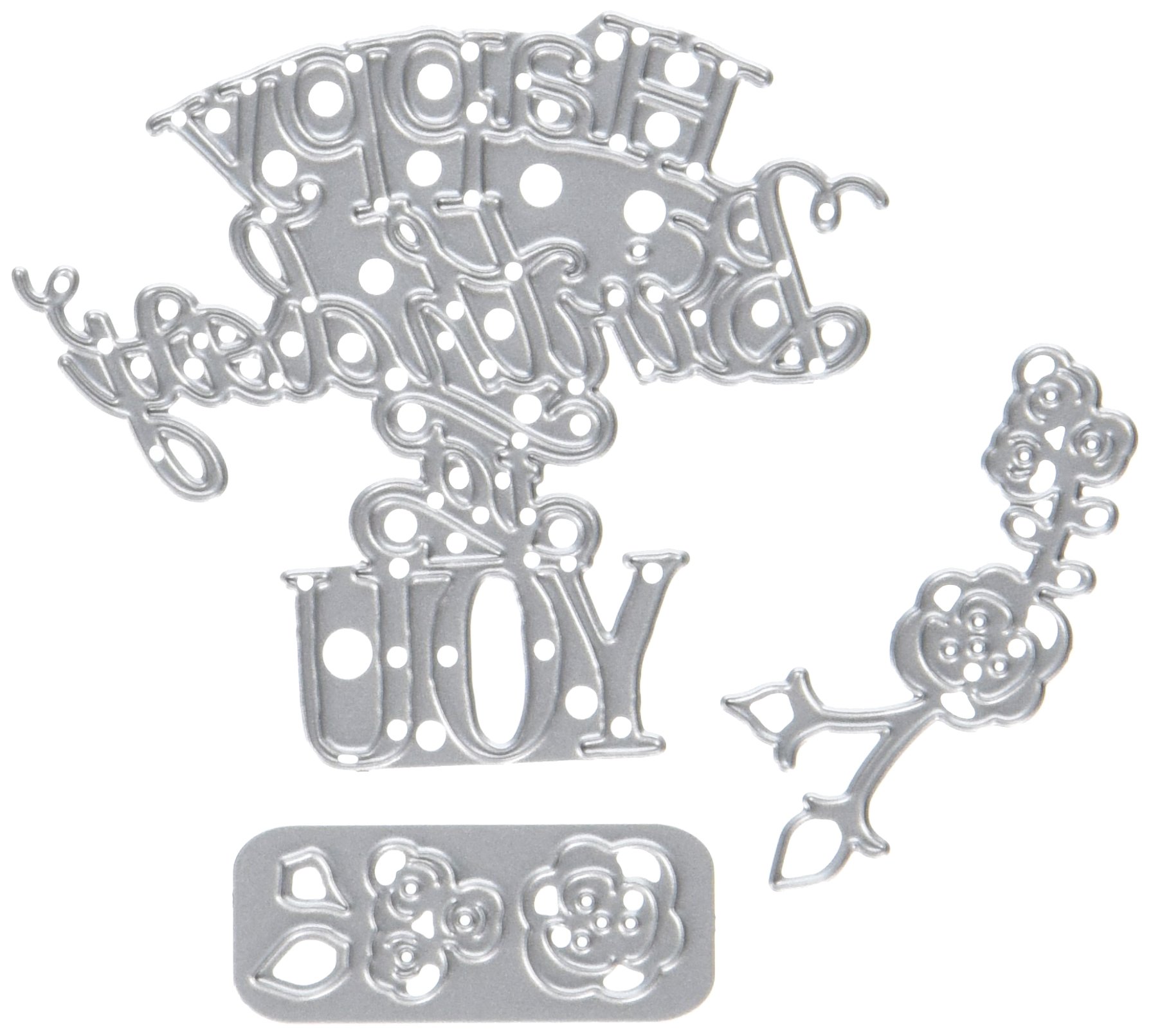 Thinlits Merry & Bright Fustelle metalliche per Big Shot - Mondo Fai da Te