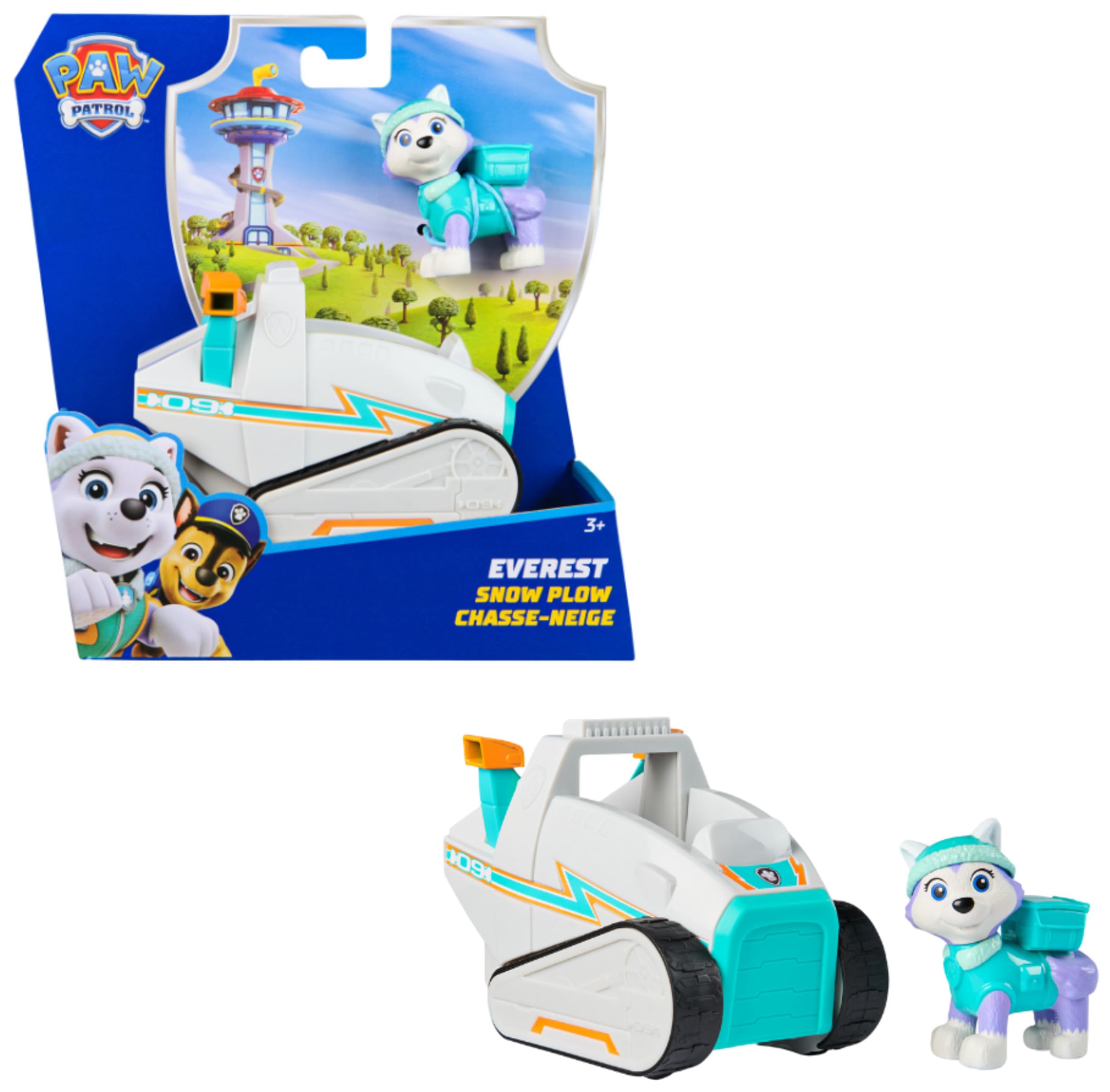 Paw Patrol Everest Snow Plow New