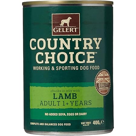Gelert 12 x 400g Country Choice Variety Dog Food in Jelly