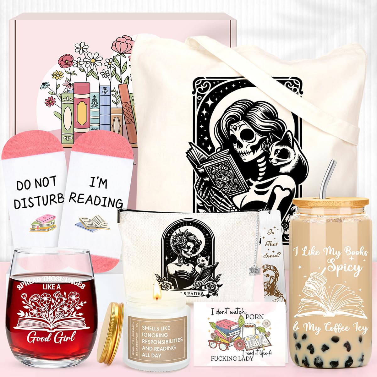 Book Lovers Gifts for Women Bookish Gifts for Readers Book Accessories for Reading Lovers Cool Bookish Items Stuff for Reader Unique Reading Themed Gift Ideas Essentials for Adults Teen Girl Librarian