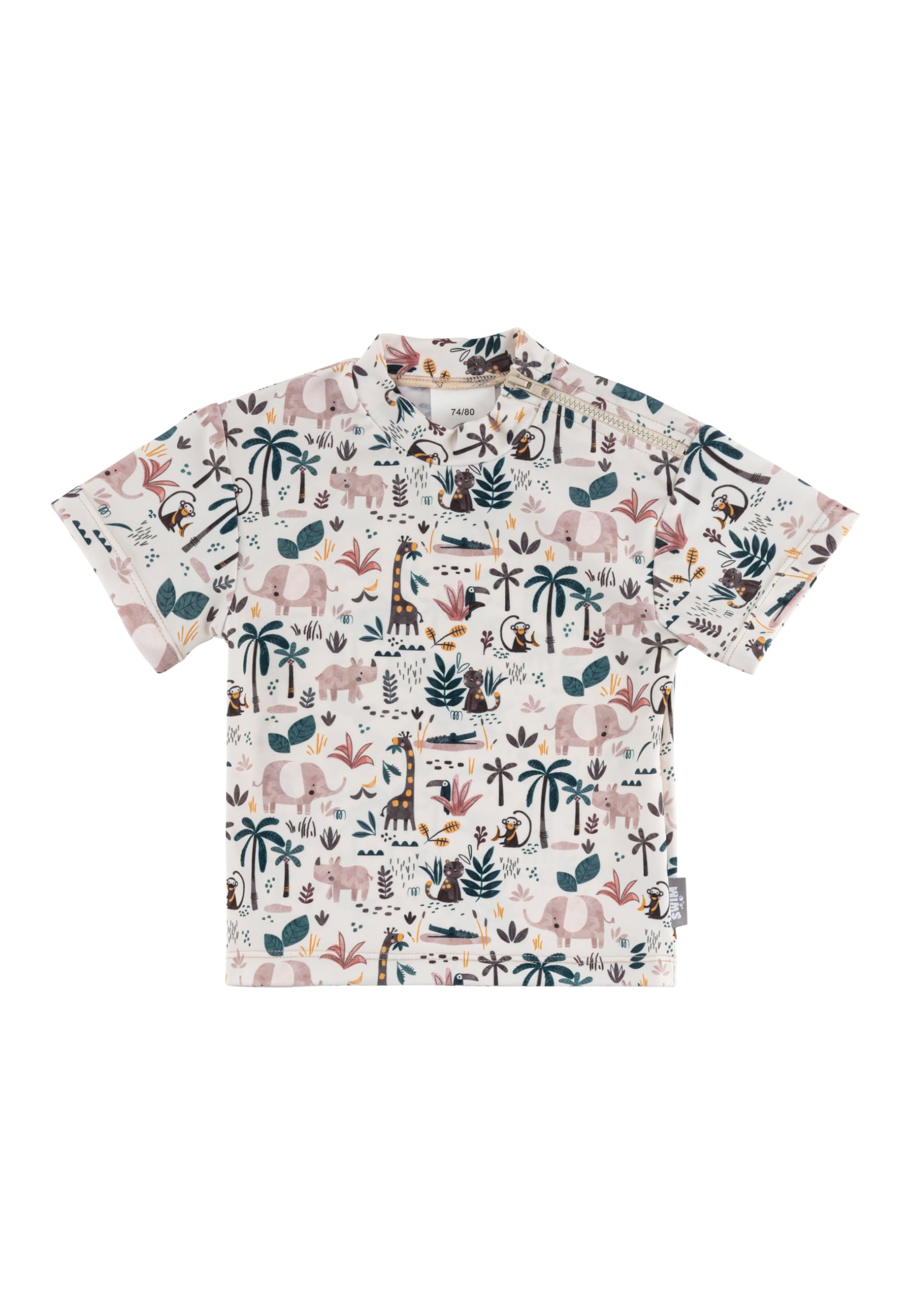 Sterntaler Jungen Badeshirt Kurzarm Safari Schwimmshirt-Set