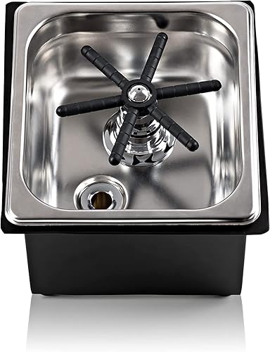 Miniatura 7 de Coffee Armada - Enjuagadora de vidrio y jarra, acero inoxidable, prensa automática de alta presión, artículo esencial para cafeterías y bares