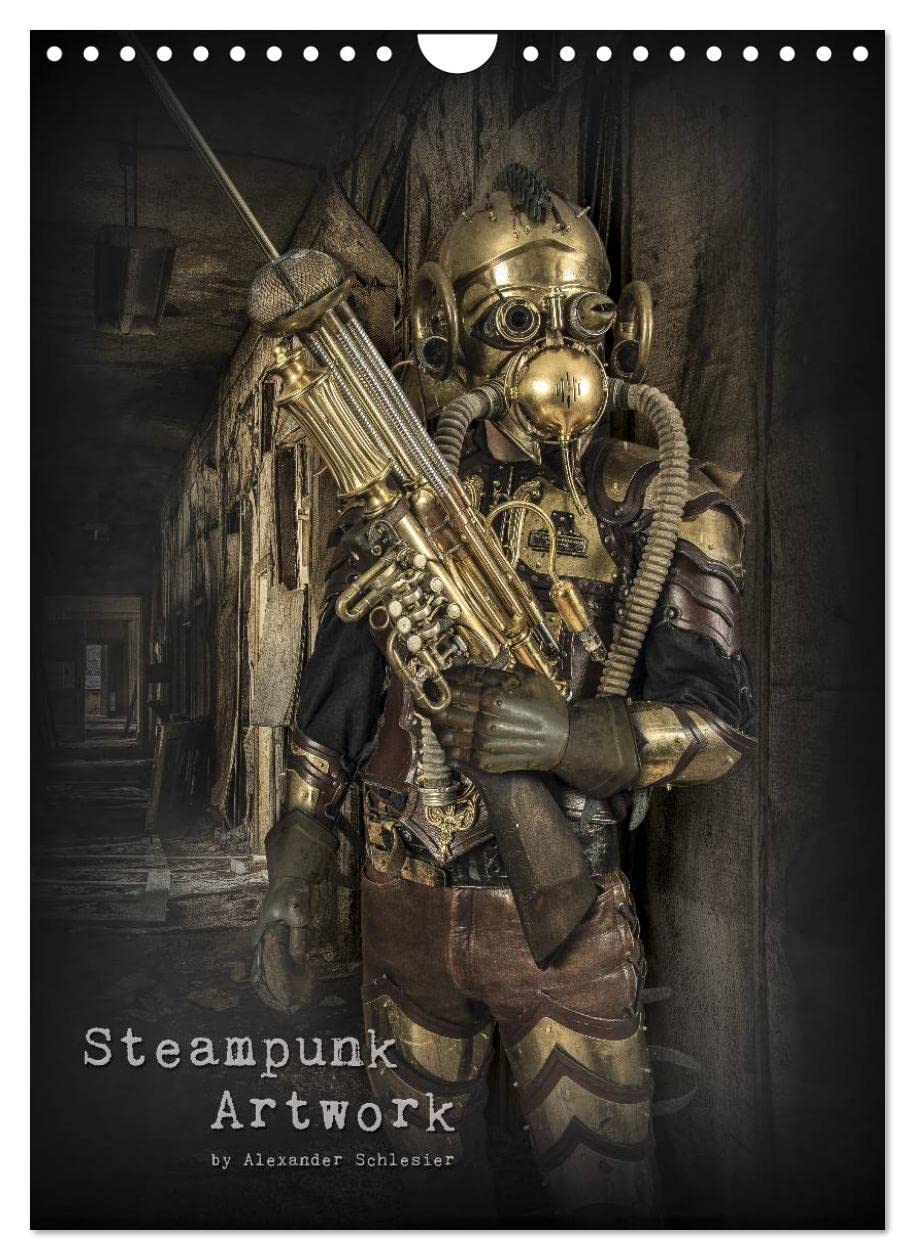 Steampunk Artwork (Wandkalender 2023 DIN A4 hoch), Calvendo Monatskalender