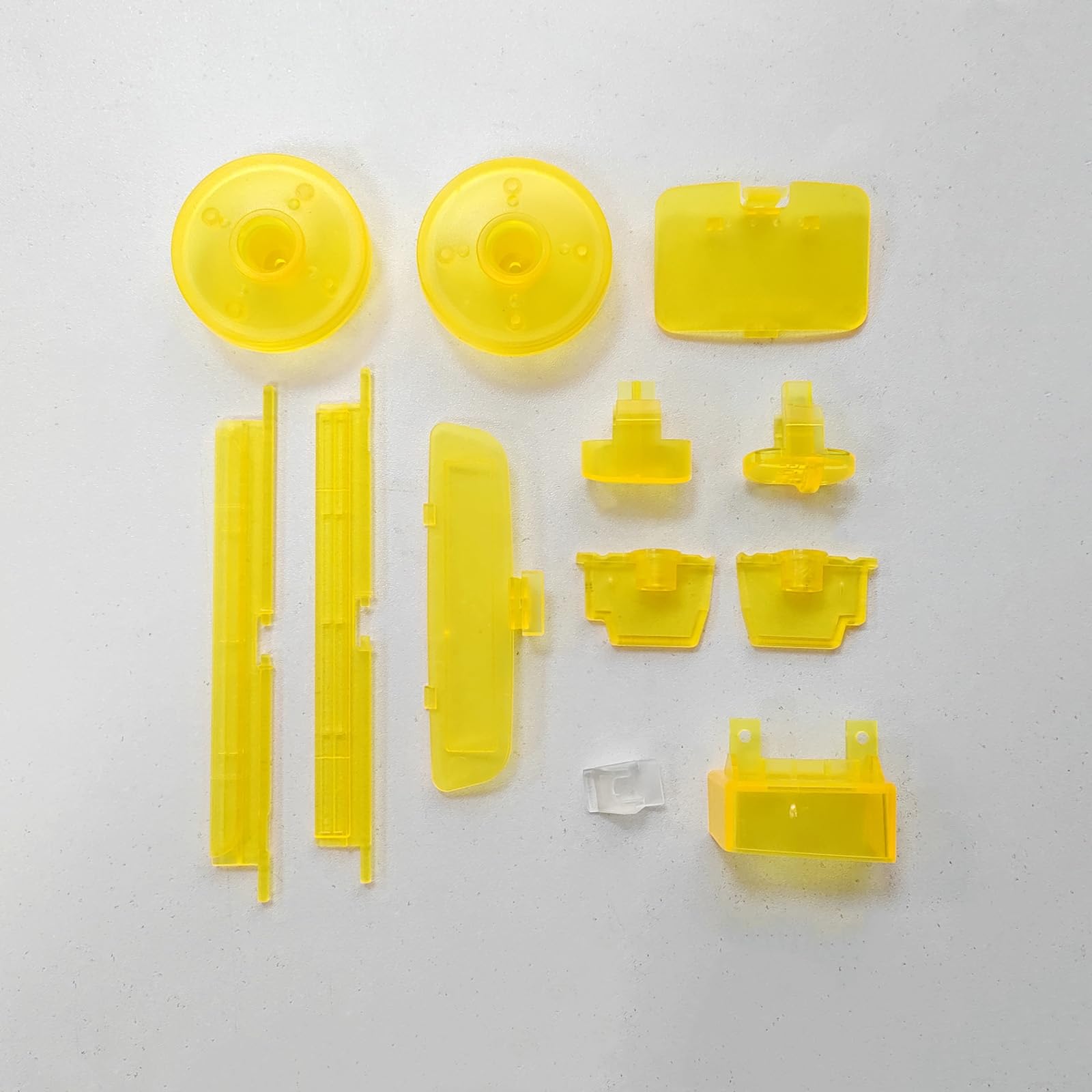Hzxkqmil Carcasa de repuesto para consola de videojuegos retro N64, accesorios translúcidos con destornilladores para consola de juegos N64, naranja transparente