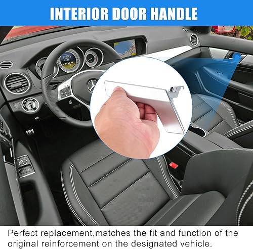 Miniatura 4 de Kit de reparación de manija de puerta interior interior izquierda lado del conductor de repuesto para Mercedes Benz W204 X204 GLK250 GLK300 GLK350