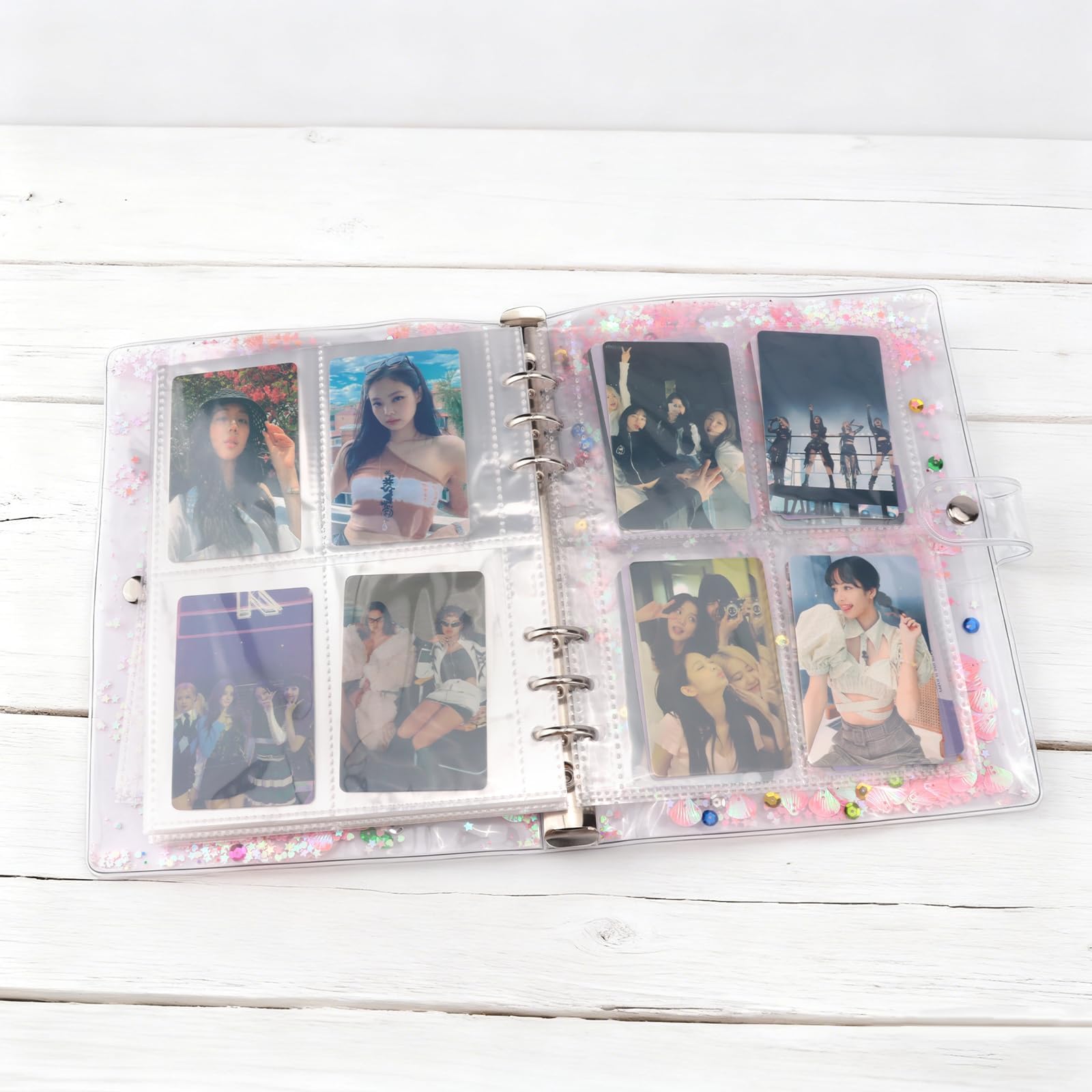 Bercoor Instax mini album fotograficzny z 480 kieszeniami, kompatybilny z Fujifilm Instax Mini 11, 12, 9, 90, 70, 40, 26, 25, 25 folii do aparatu błyskawicznego i papieru fotograficznego 5 x 7 cm