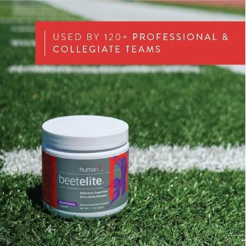 Humann BeetElite Pre Workout Powder for Men & Women - Ultra High Purity Beet Root Powder for Energy & Stamina - Caffeine Free, Creatine Free, Vegan Nitric Oxide Supplement - Black Cherry, 7.1 oz