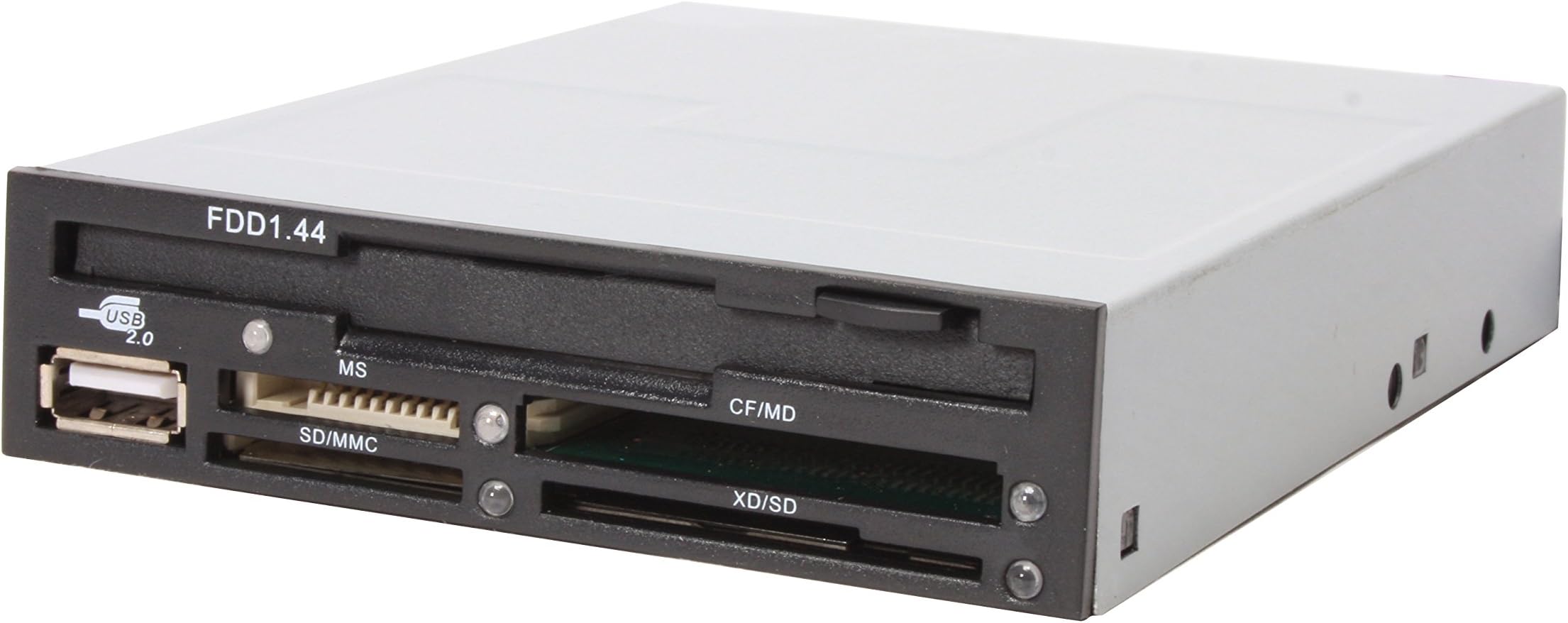 BT-146 All-in-1 Internal 3.5" Card Reader/USB2.0 Port/Floppy Drive Front Panel