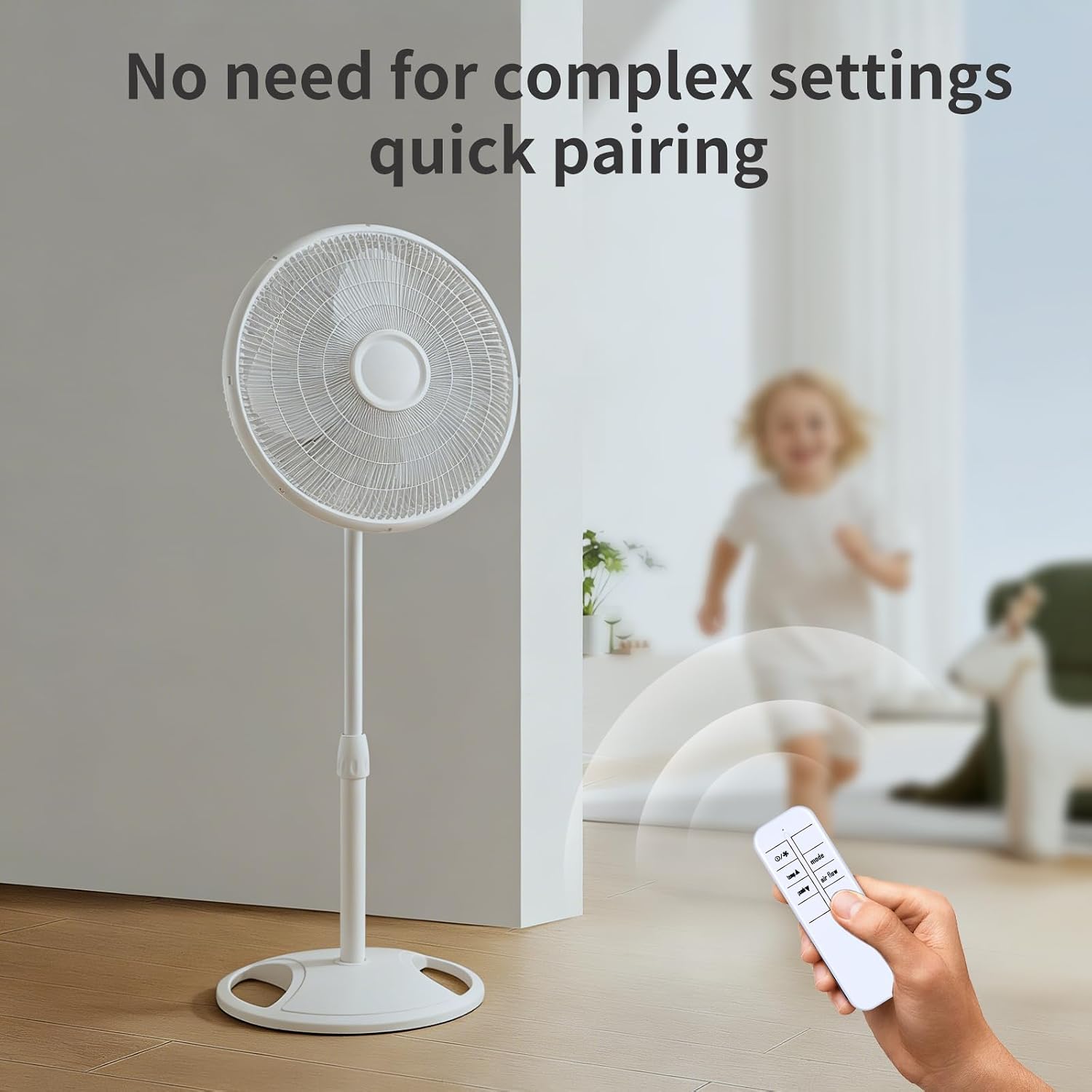 Replacement Remote Control for Bionaire Twin Digital Window Fan (Models Bwf0910ar, BW2300)