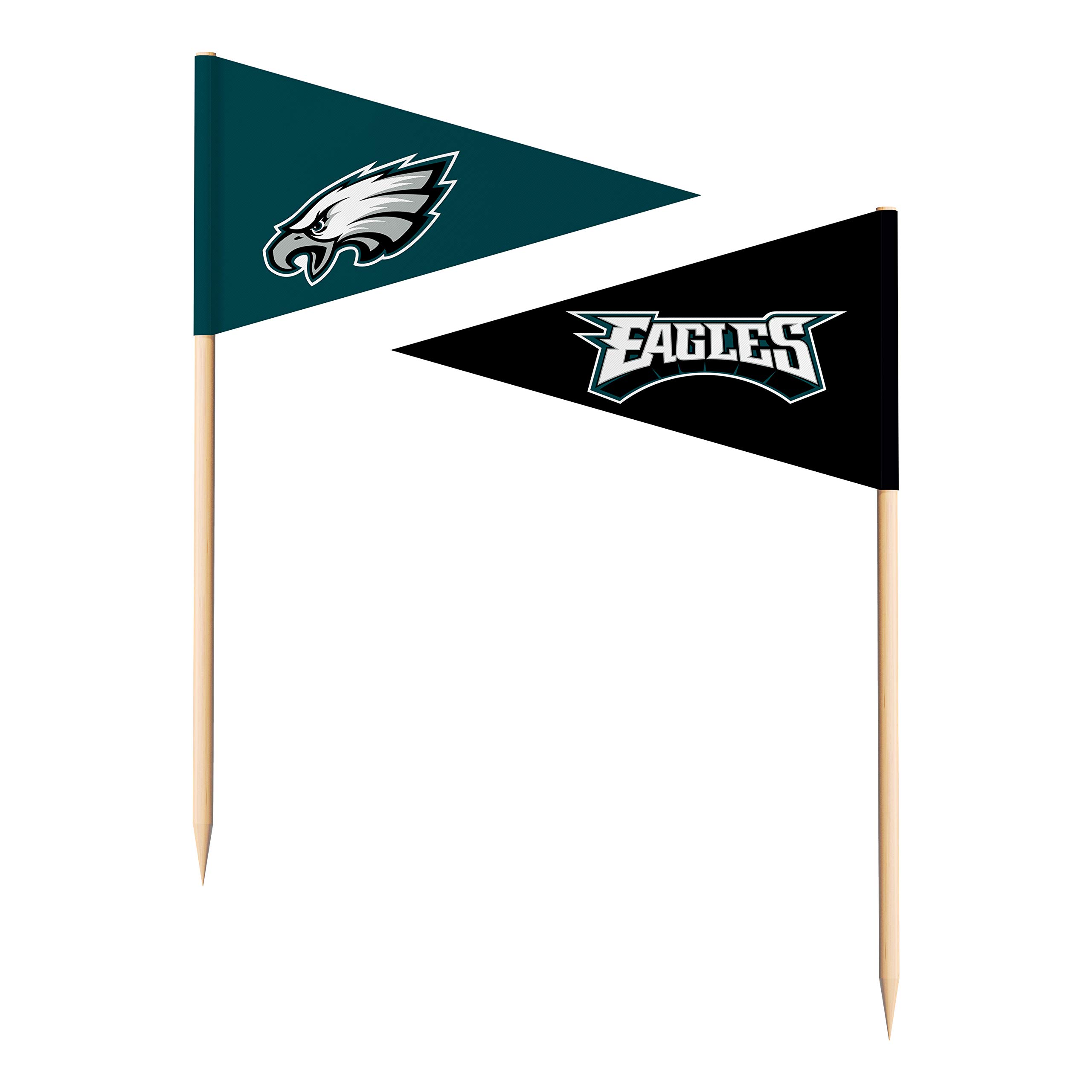 NFL Philadelphia Eagles Toothpick Flags36 Piece, Team Colors, One Size
