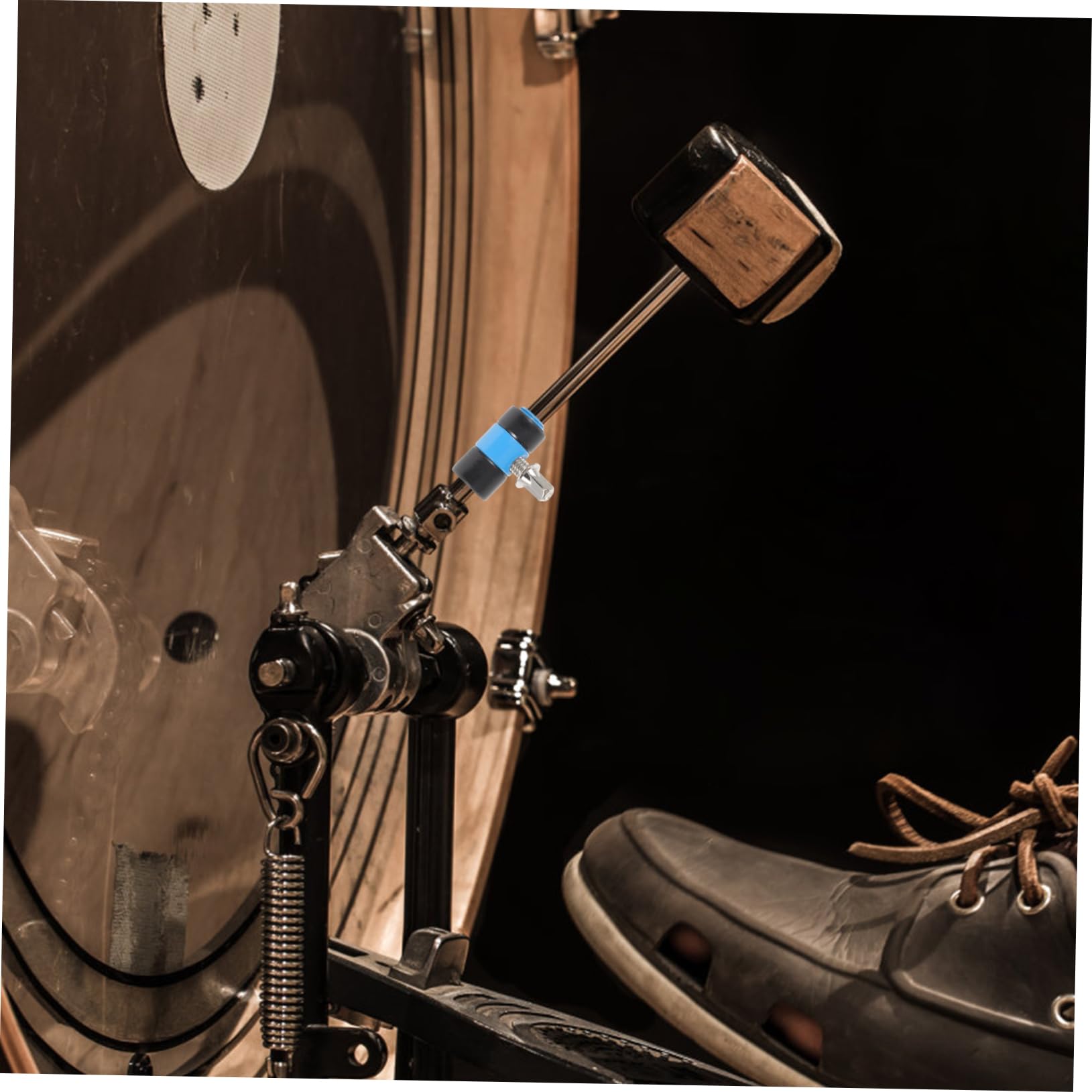 TOYANDONA 4piezas Batidor De Pedal De Cabezal De Fieltro Accesorio Para Instrumentos De Percusión Repuesto Para Batería Fácil Instalación Altura
