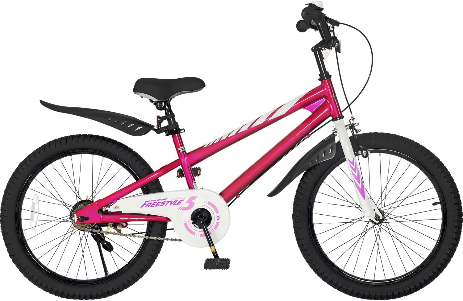 Royalbaby Boys Kids Girls Freestyle BMX Bicycle with Training Wheels Kickstand Gifts for Children Bikes