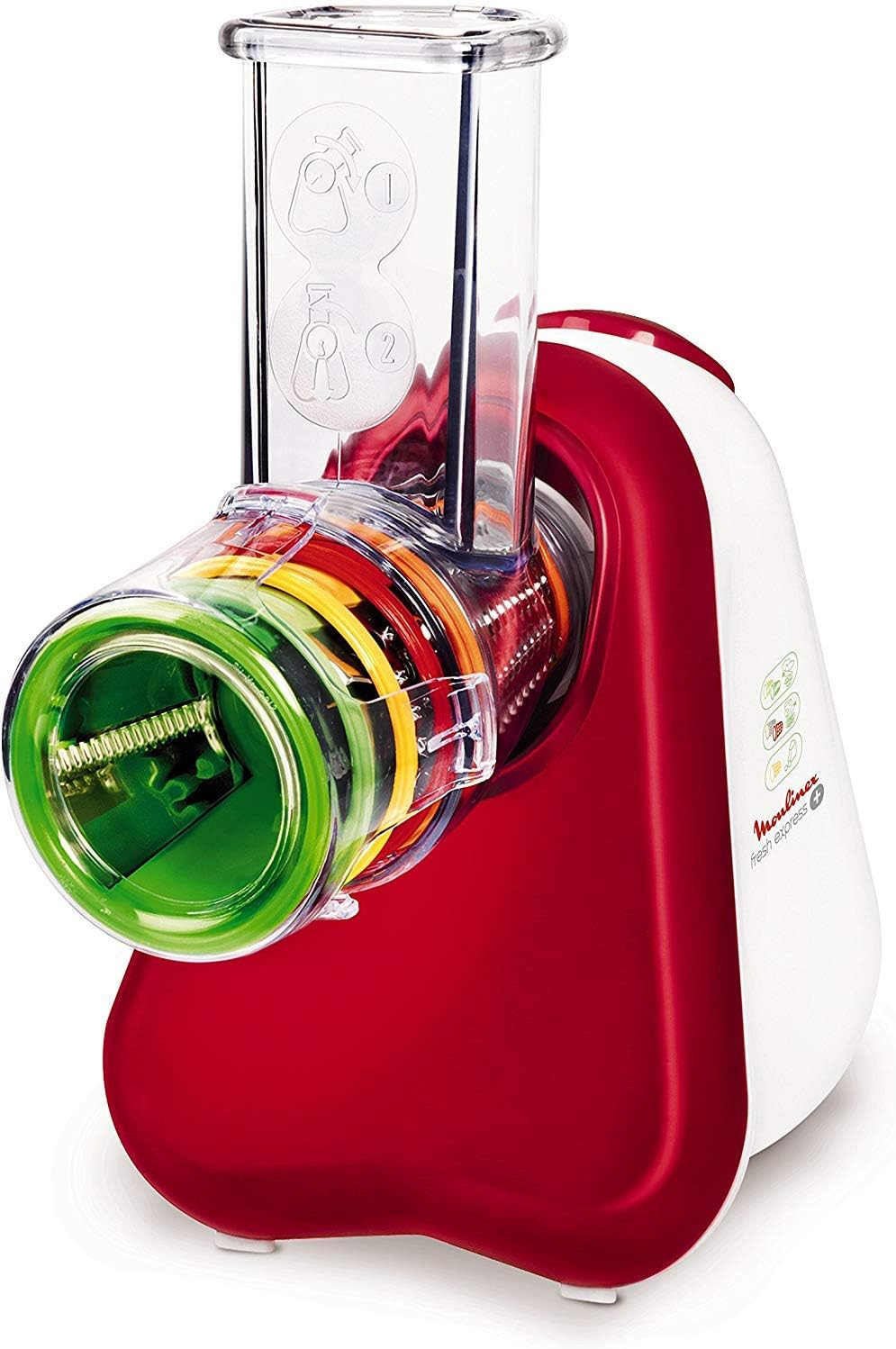 Moulinex AFFETTA-Grater Dj755G 5 Interchangeable Rollers