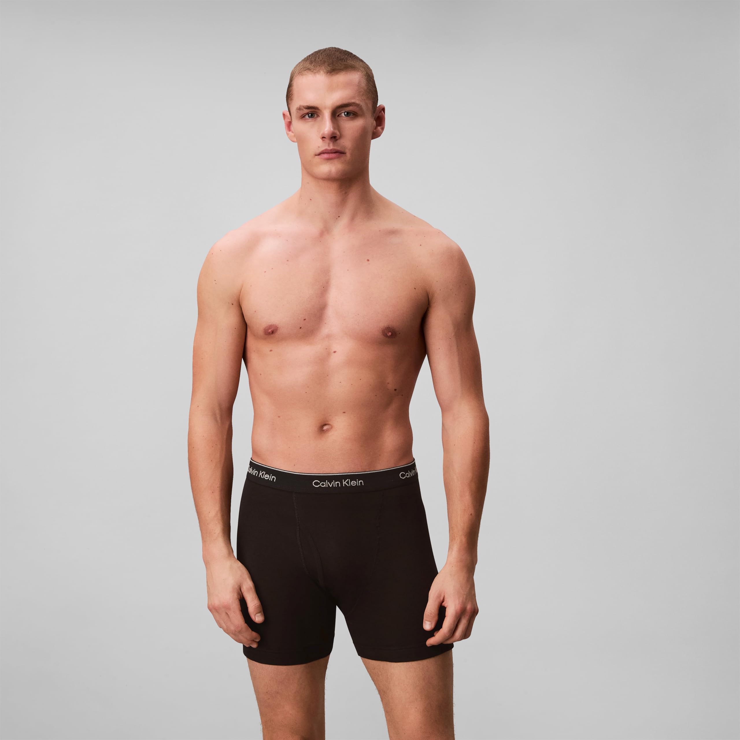Calvin Klein Męskie bokserki bawełniane Classics 3-pak, 3 Czarny, M