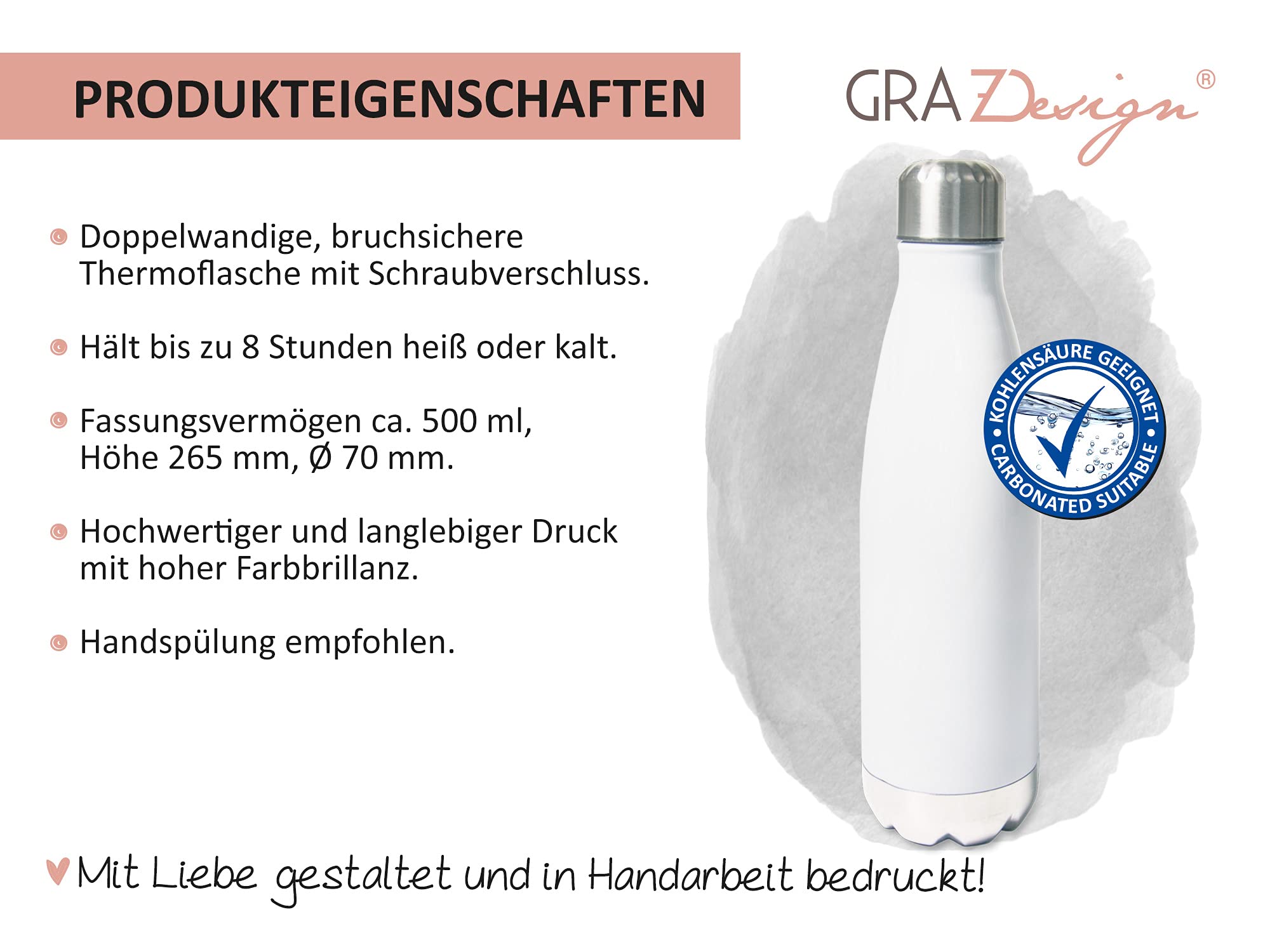 GRAZDesign Brotdose und Trinkflasche Set für Mädchen mit Namen | Meerjungfrau | personalisierte Lunchbox mit Trennwand Wasserflasche Edelstahl 500ml | Geschenk zur Einschulung, Kindergarten Start