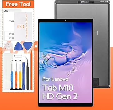 Screen Replacement for Lenovo Tab M10 HD Gen 2 TB-X306 LCD Display TB-X306X TB-X306V TB-X306F Touch Screen Digitizer Full Assembly,with Tools