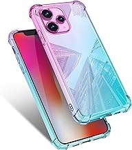 Xiaomi Redmi 12 5G Case, Clear, Redmi 12, 5G Cover, Shockproof, Thin, Gradient, Transparent, TPU Bumper, Thin, Lightweight, Easy to Remove, Full Protection, Stylish, Anti-Scratch, Anti-Fingerprint,