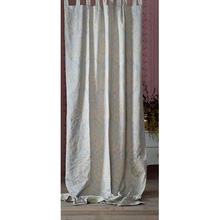 Tenda Con Nappe Blanc Mariclò Infinity - Rosa Polvere, 150x300 Cm, 100% Cotone Coprente