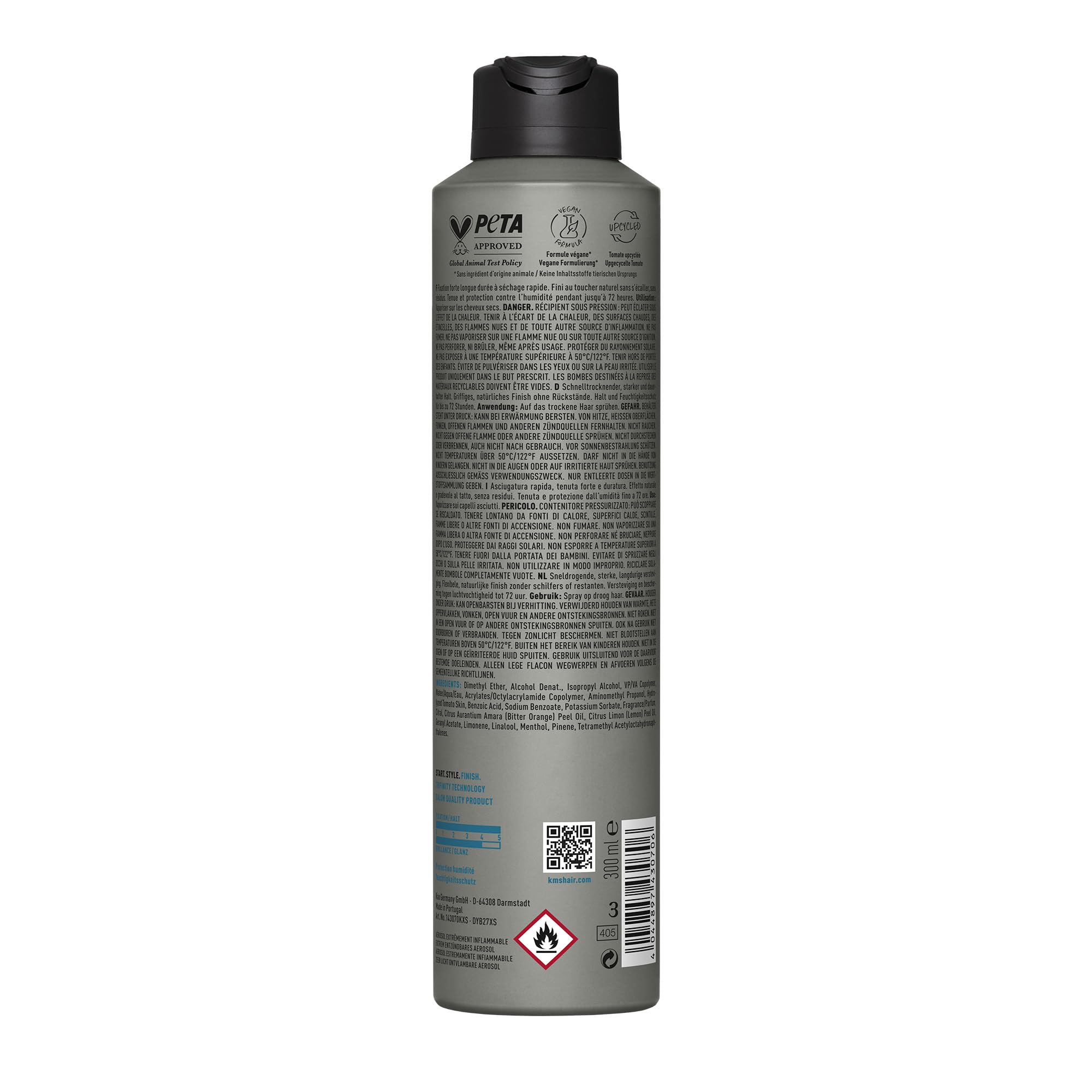 KMS HAIRSTAY Firm Finishing Hairspray (Packung mit 2)