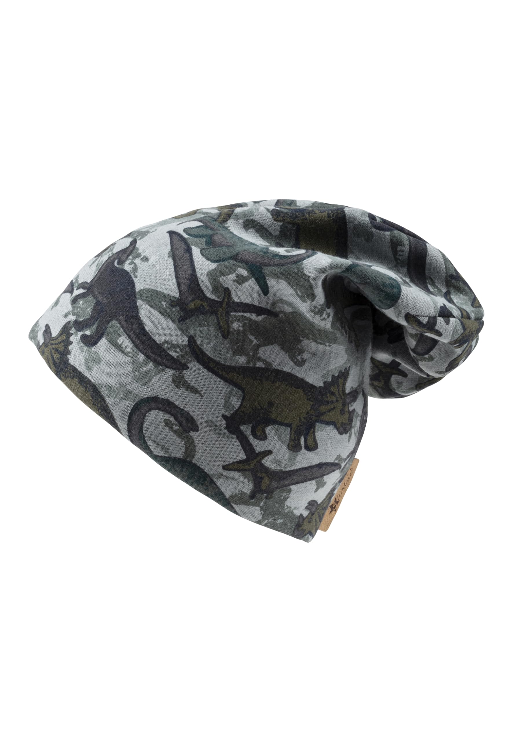 Sterntaler Beanie z nadrukiem dinozaurów, eukaliptus, 53