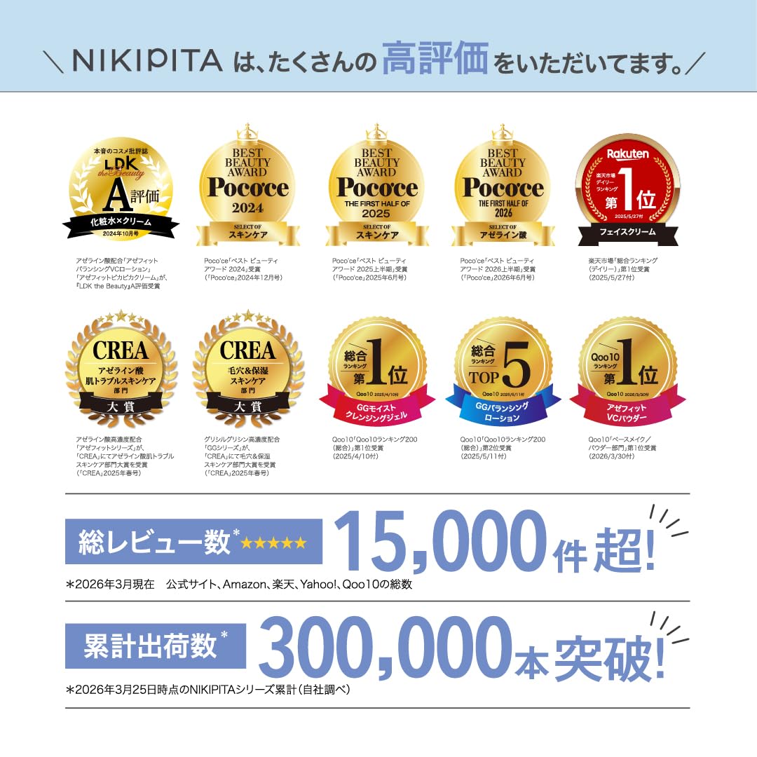 Amazon | ニキピタ GGモイストクレンジングジェル グリシルグリシン