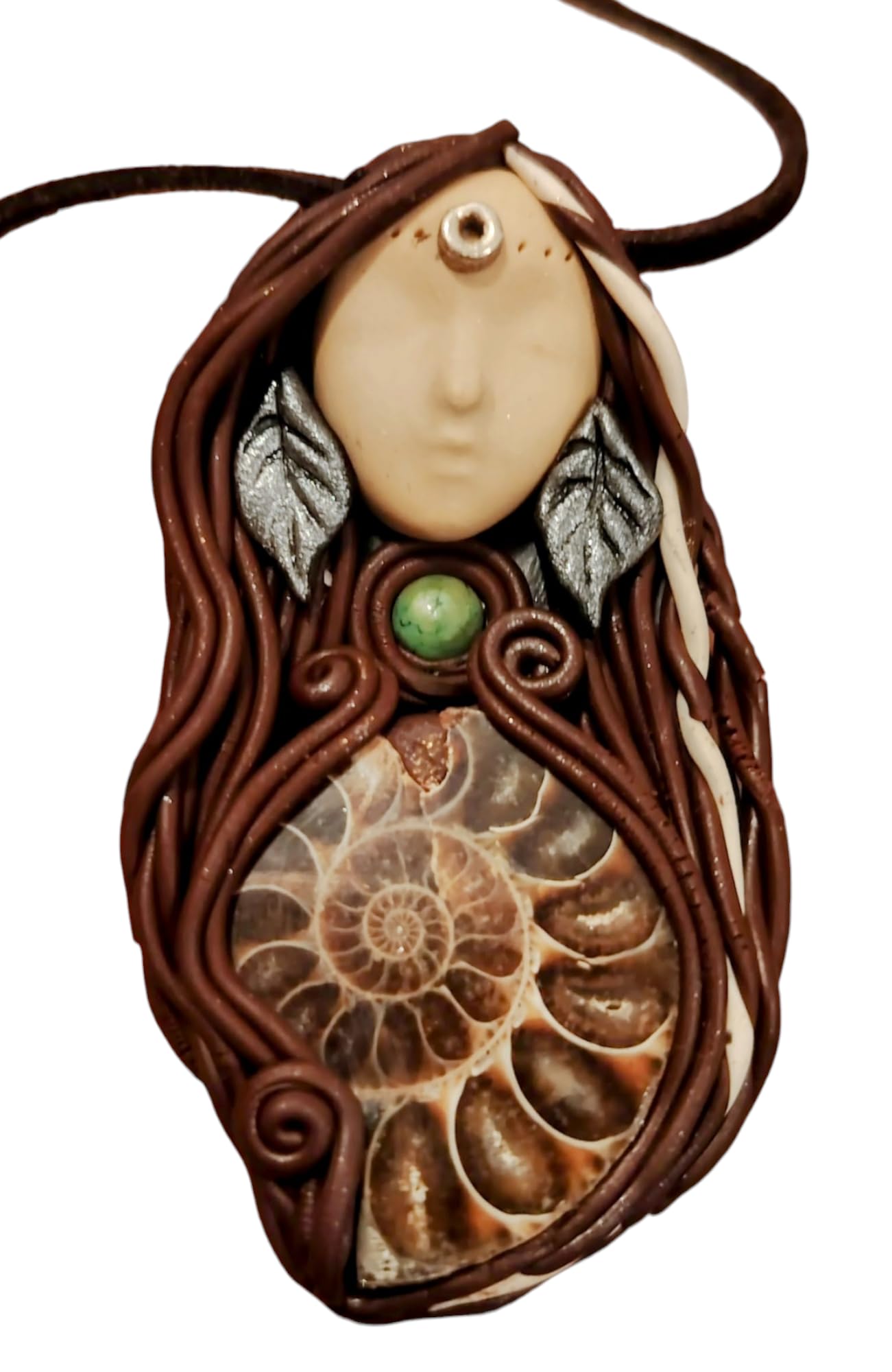 White Buffalo Calf Woman Necklace