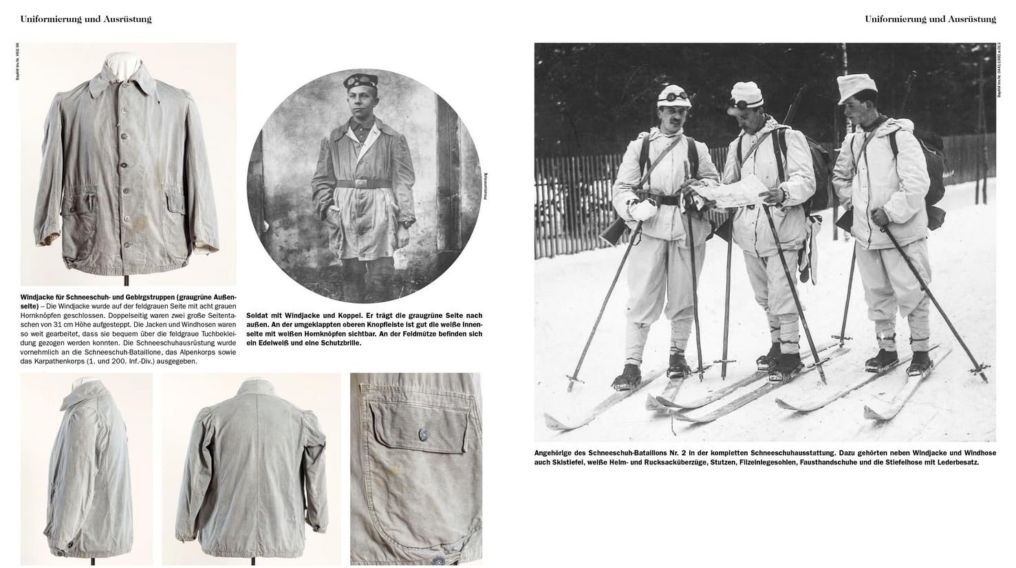 Die deutschen Gebirgstruppen im Ersten Weltkrieg Geschichte, Uniformierung und Ausrüstung von 1914 bis 1918
