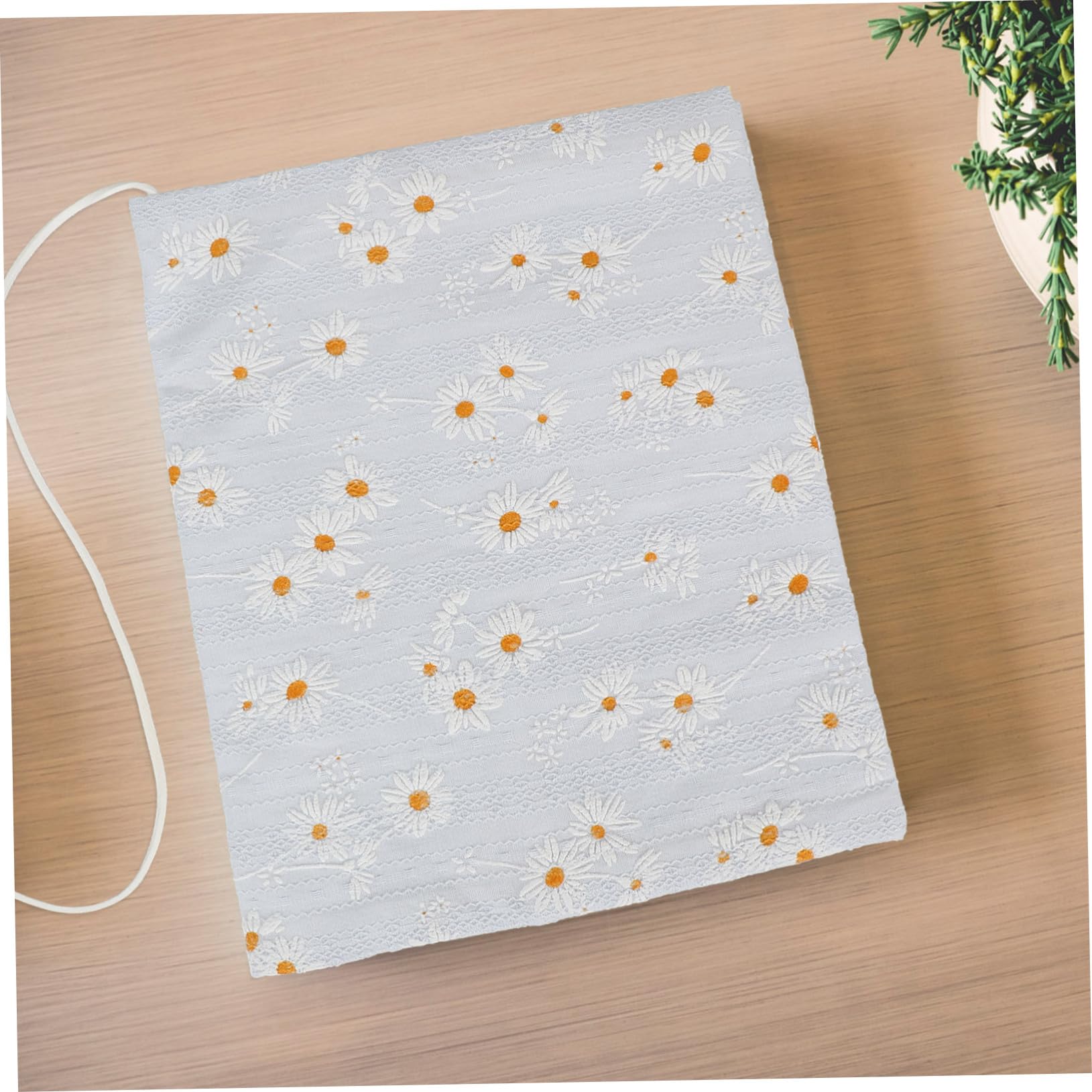 OSALADI 4 Pezzi Copertina Riutilizzabile per Libri Maniche Protettive per Libri Design Elegante e Leggero Protezione per Copertina per Quaderni e Margherita
