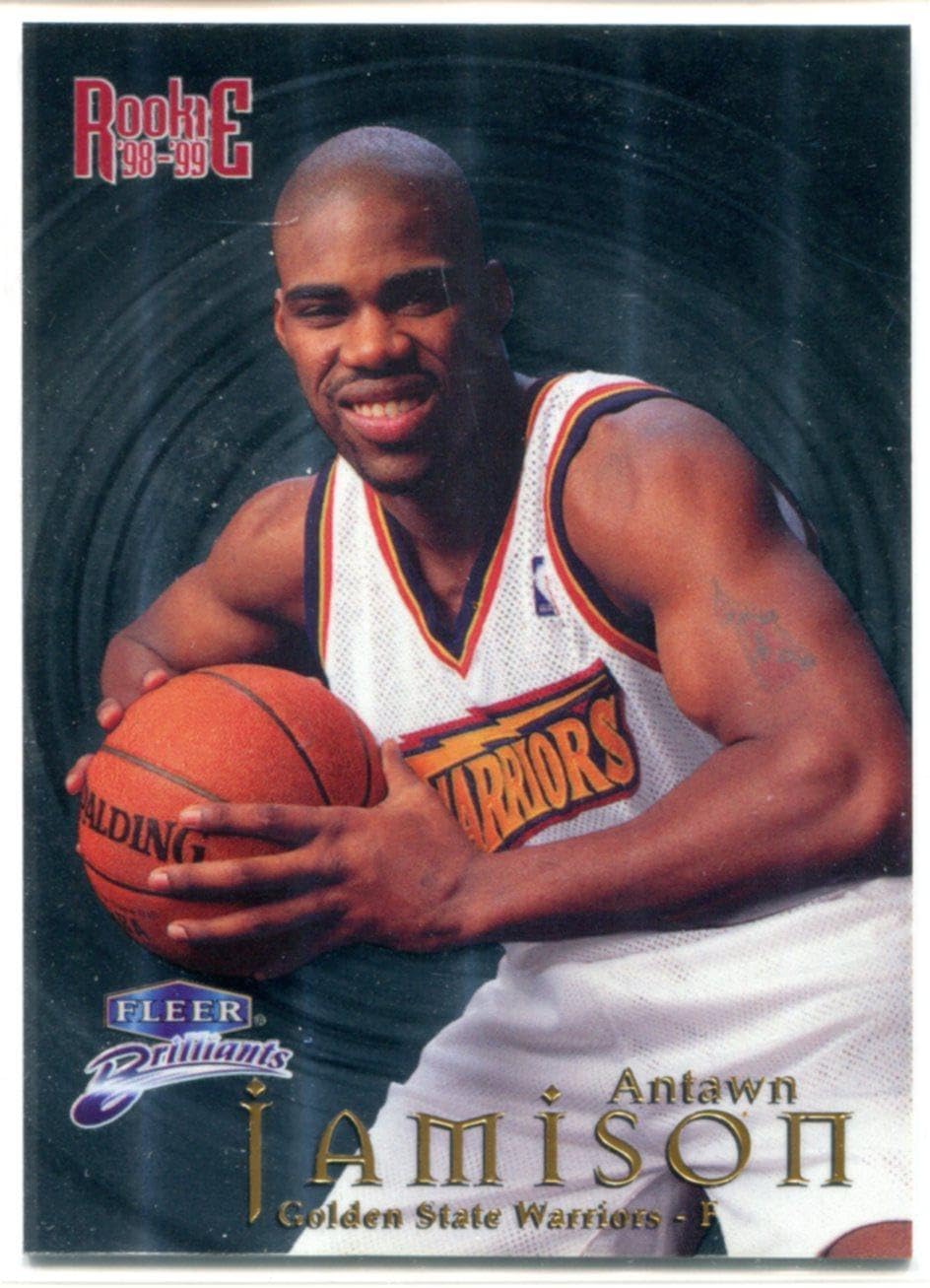 Antawn Jamison 1998-99 Fleer Brilliants Rookie Card #104 - Basketball Slabbed Rookie Cards