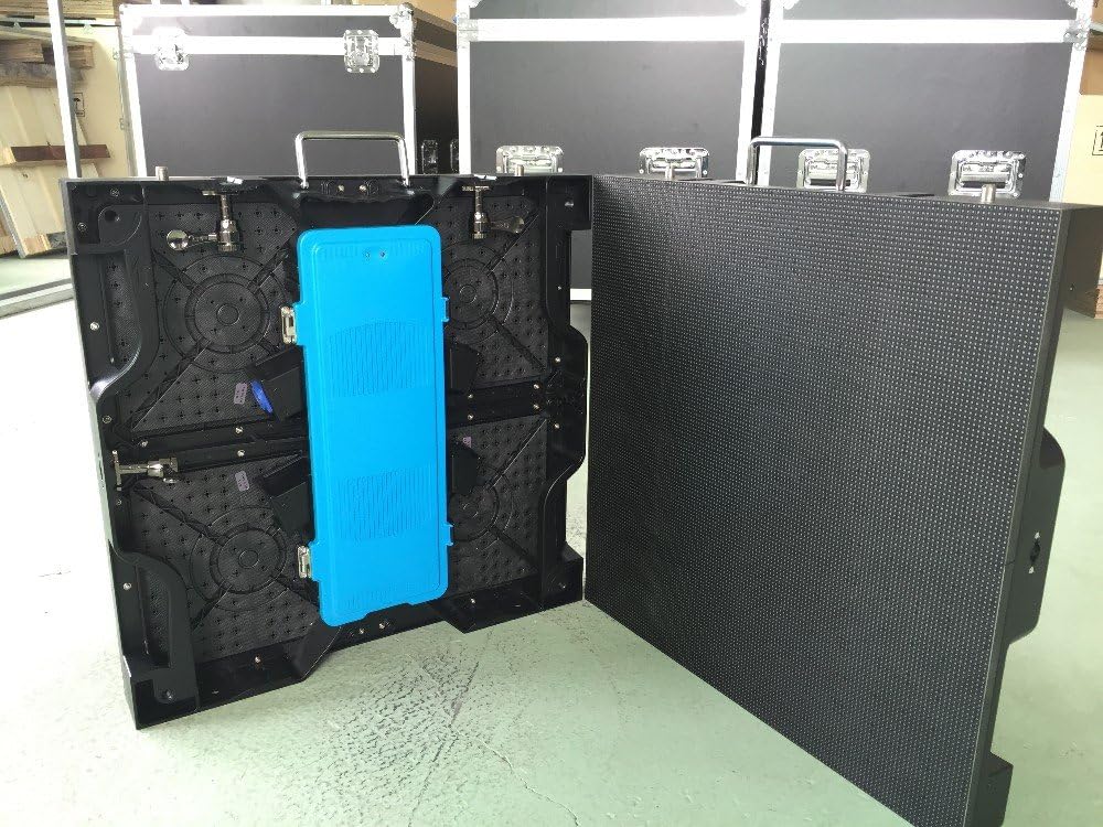 500x500mm indoor rgb led display screen P4.81 indoor die cast aluminum cabinet for rental advertising video wall led screen send BY UPS